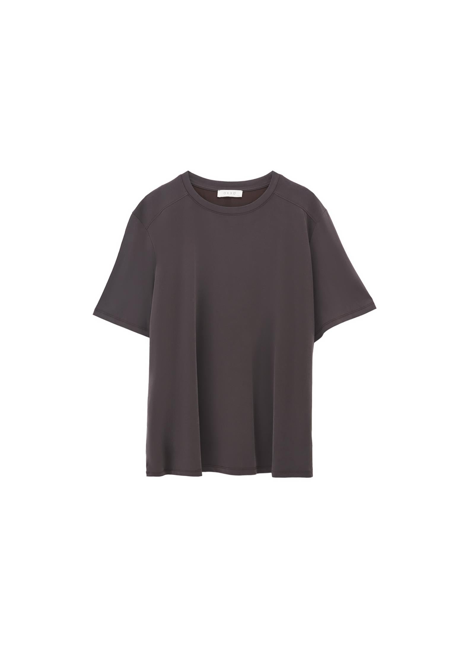 Oversize Tunic T-Shirt - CHOCOLATE TORTE