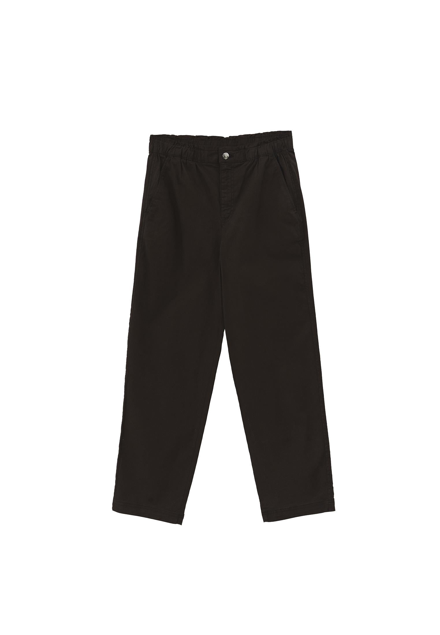 High Waist Carrot Pants - CHOCOLATE TORTE