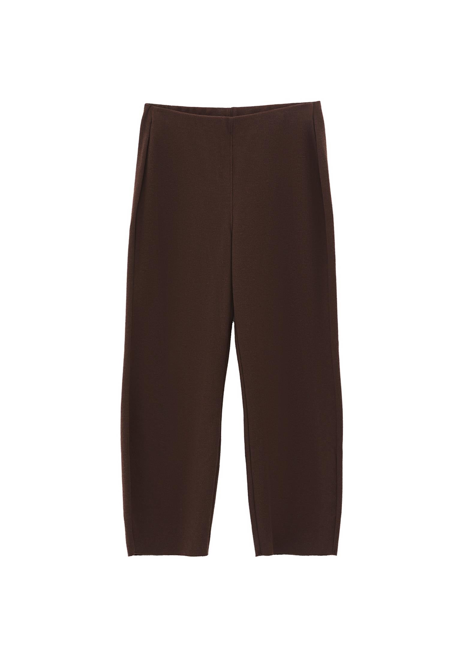Regular Waist Straight Leg Pants - CHOCOLATE TORTE