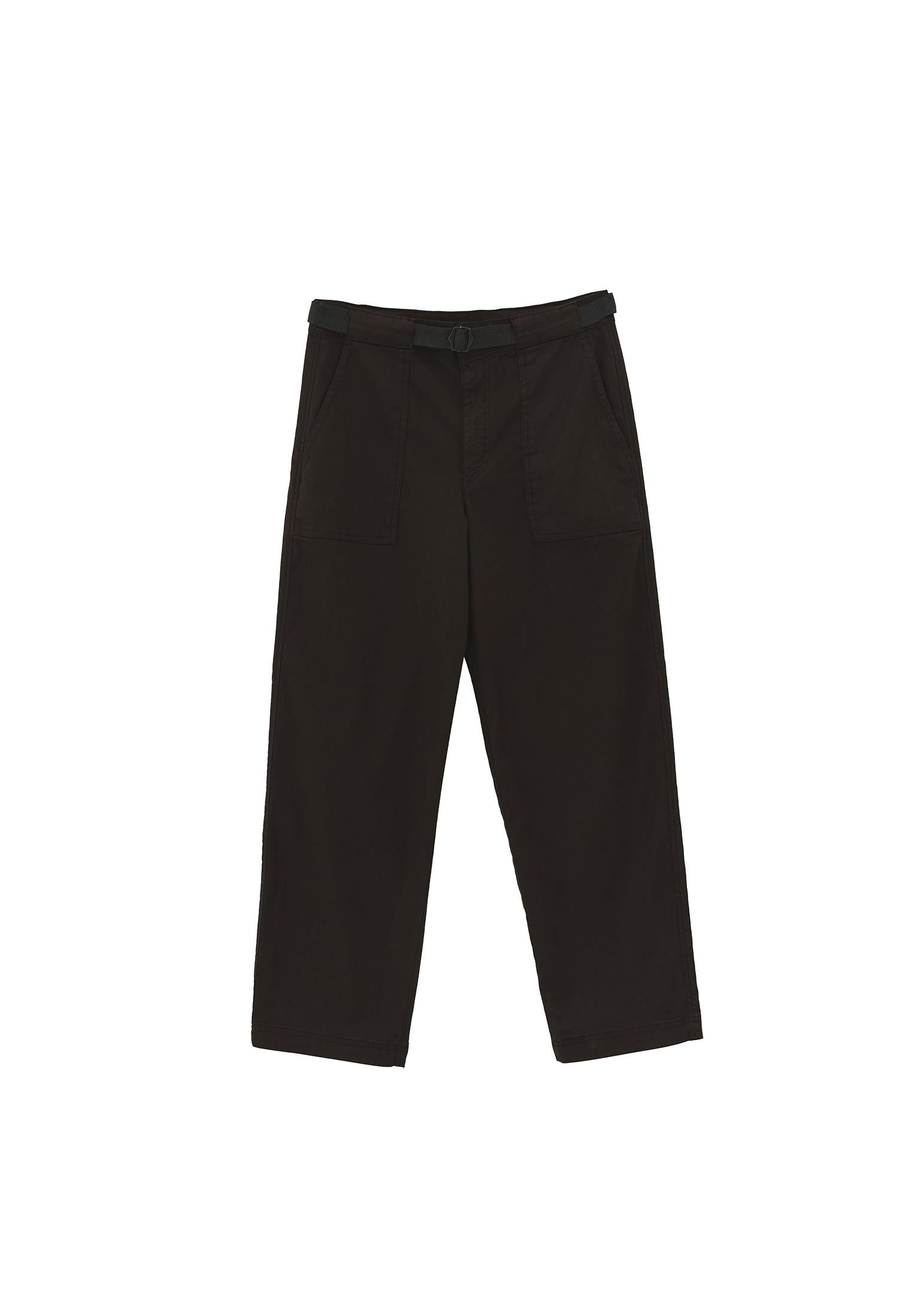 Carrot Fit Trousers - CHOCOLATE TORTE