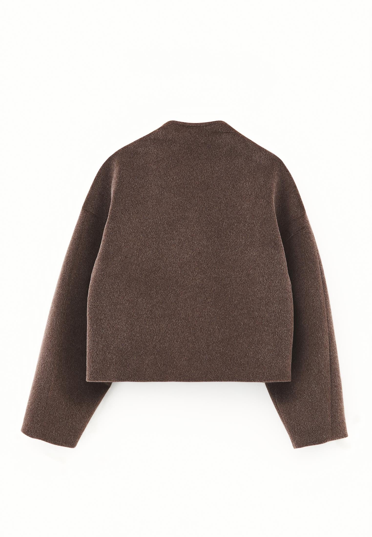 Women's Outerwear Coat - CHOCOLATE TORTE