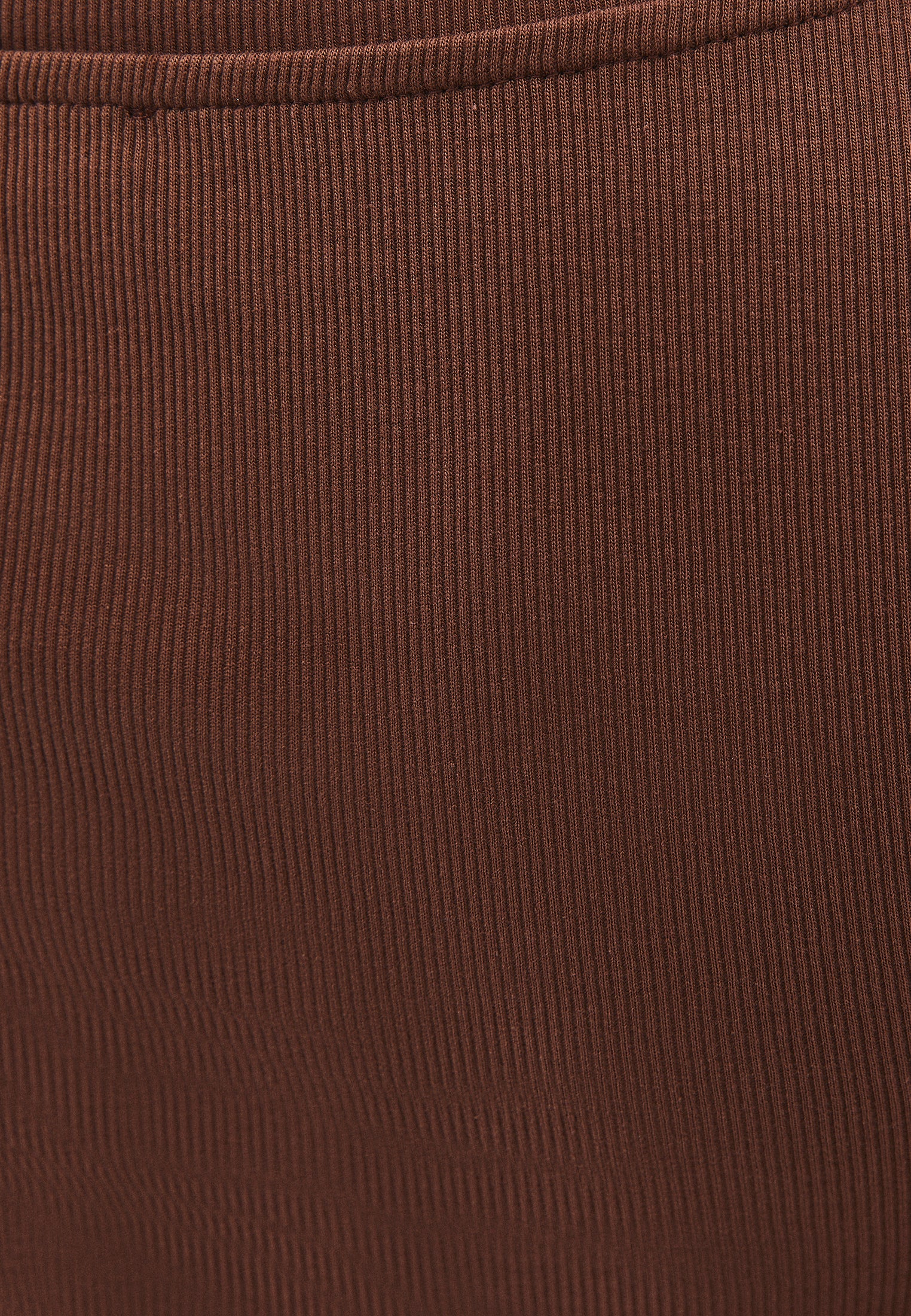 Boat Neck Short Sleeve T-Shirt - COCOA BROWN