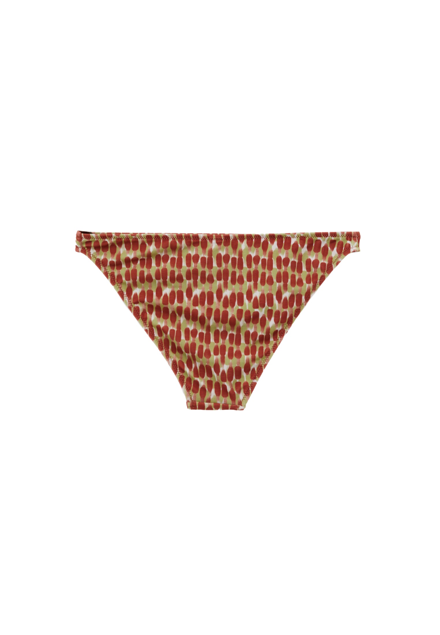 Low Waist Printed Bikini Bottom - COLOR COMB
