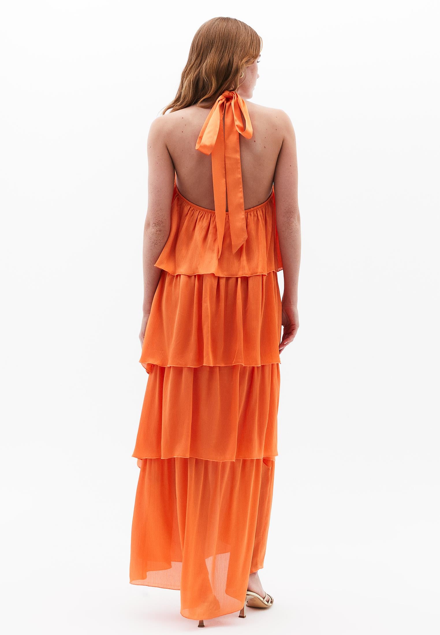 Flared Dress - CORAL ROSE