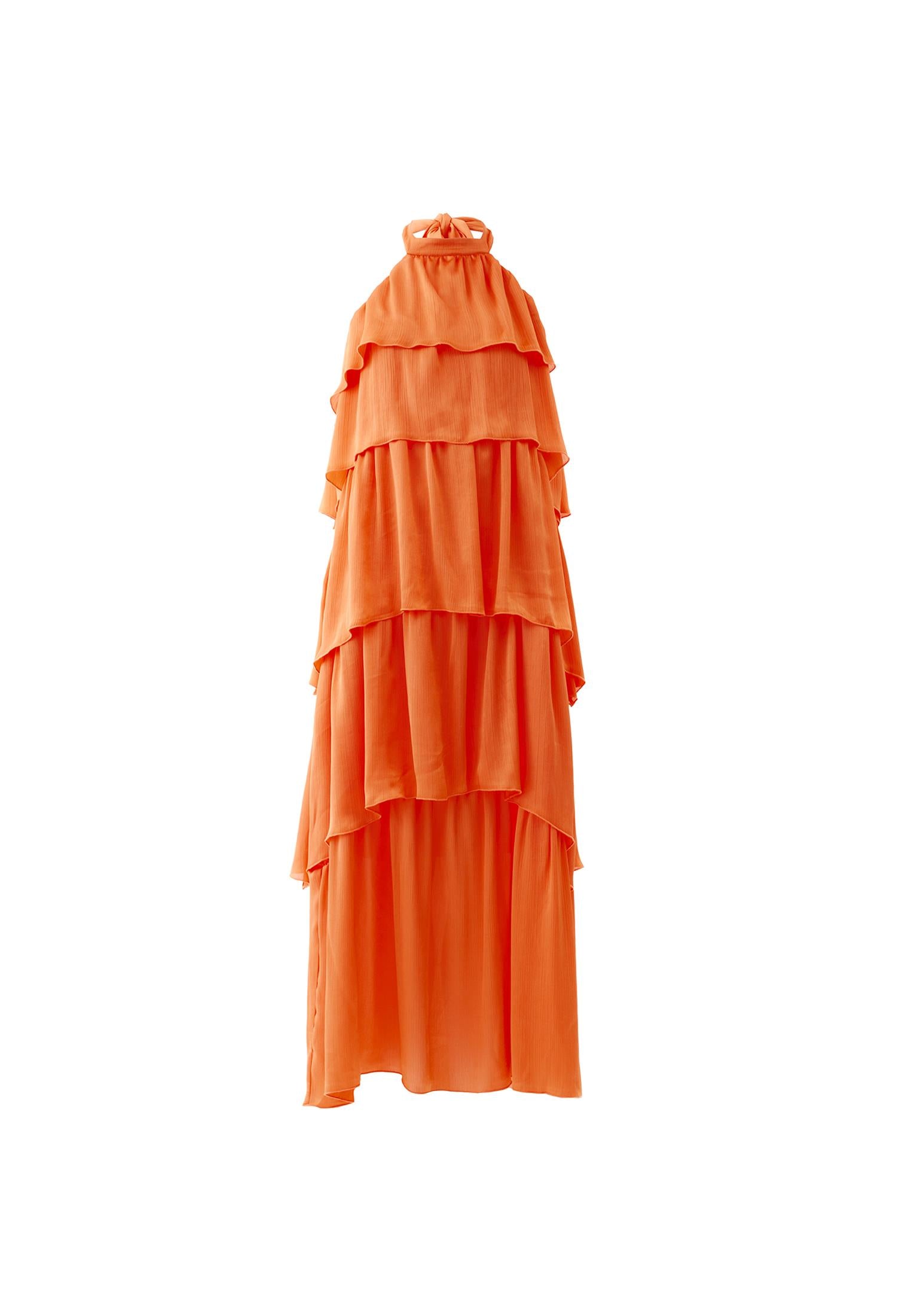 Flared Dress - CORAL ROSE