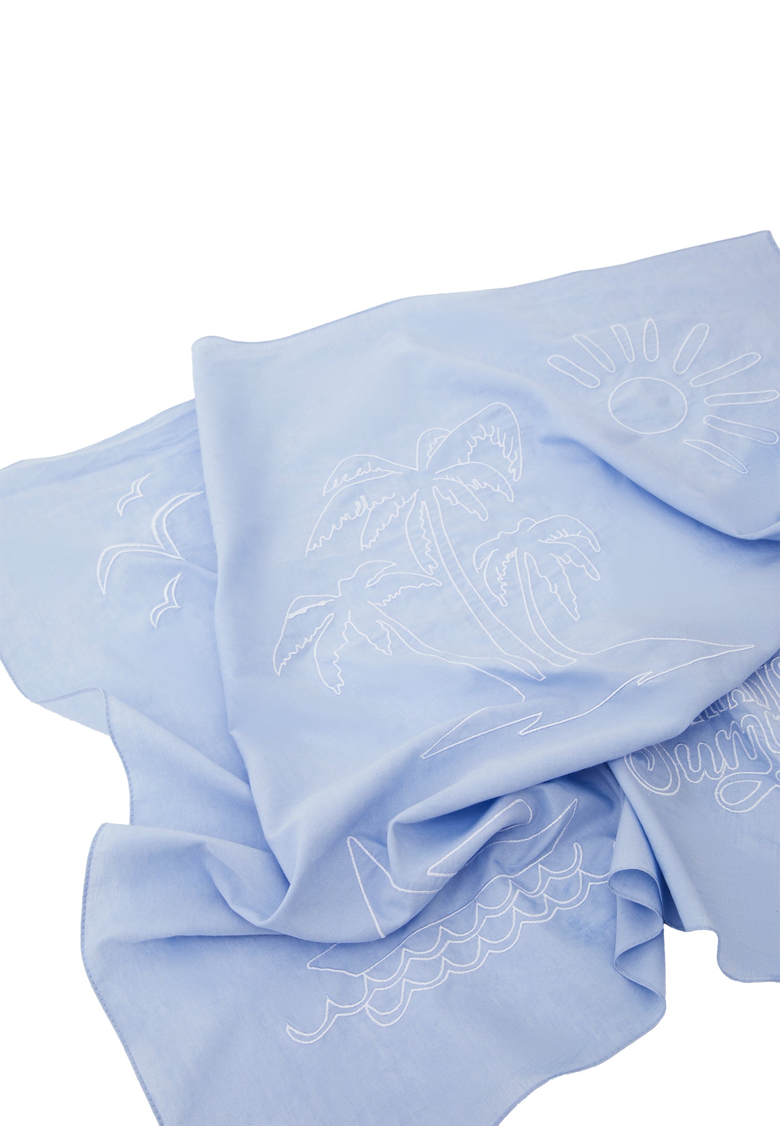 Women's Scarf Shawl - CORNFLOWER