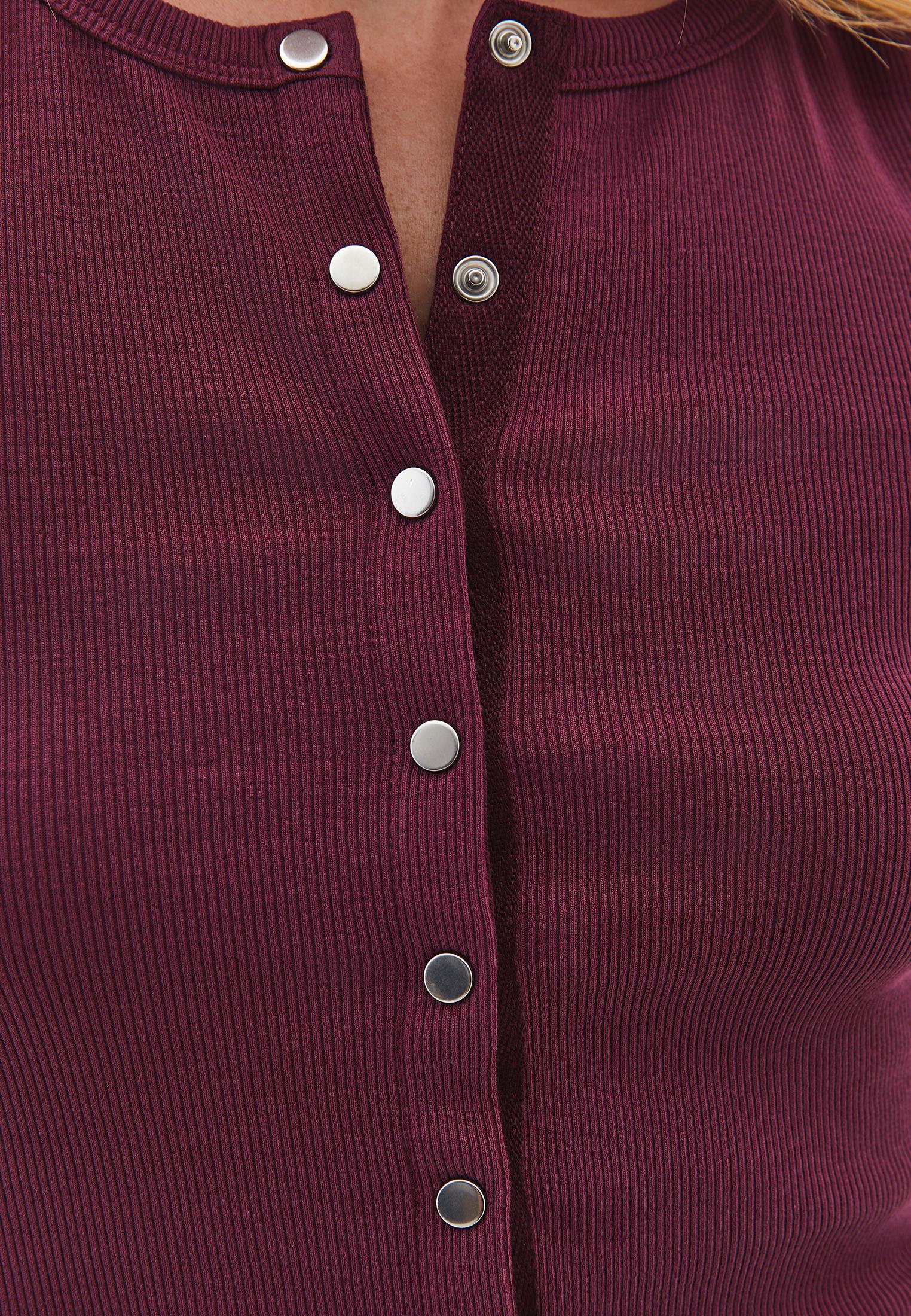 Sleeveless Tank With Crew Neck - CRUSHED VIOLETS