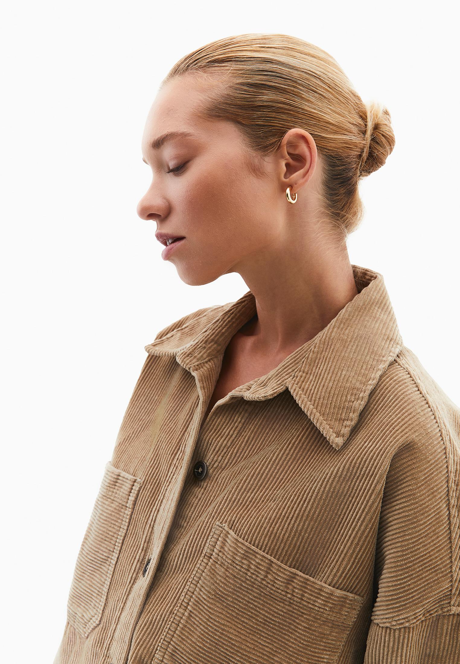 Cotton Oversize Shirt - CURDS WHEY