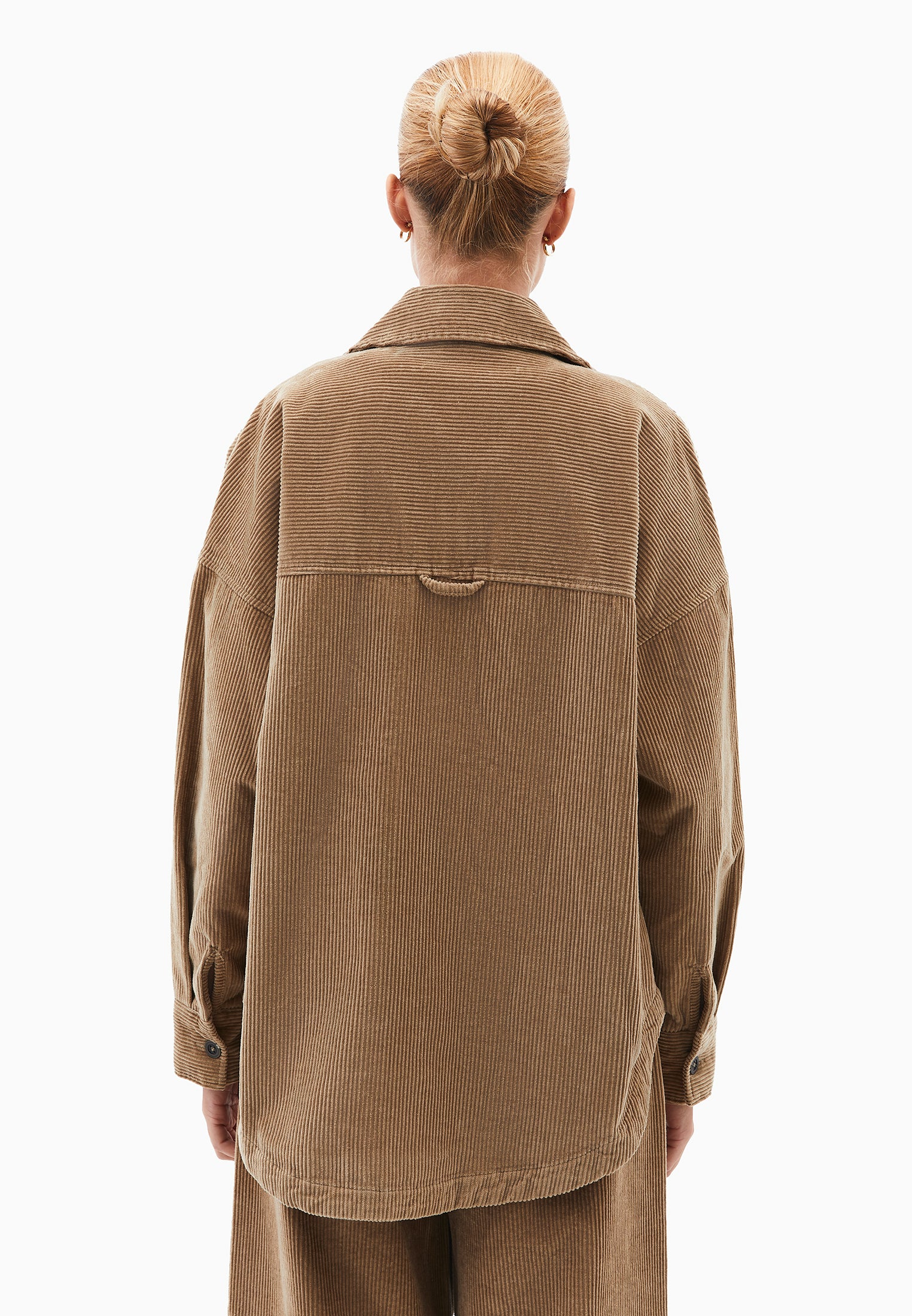 Cotton Oversize Shirt - CURDS WHEY