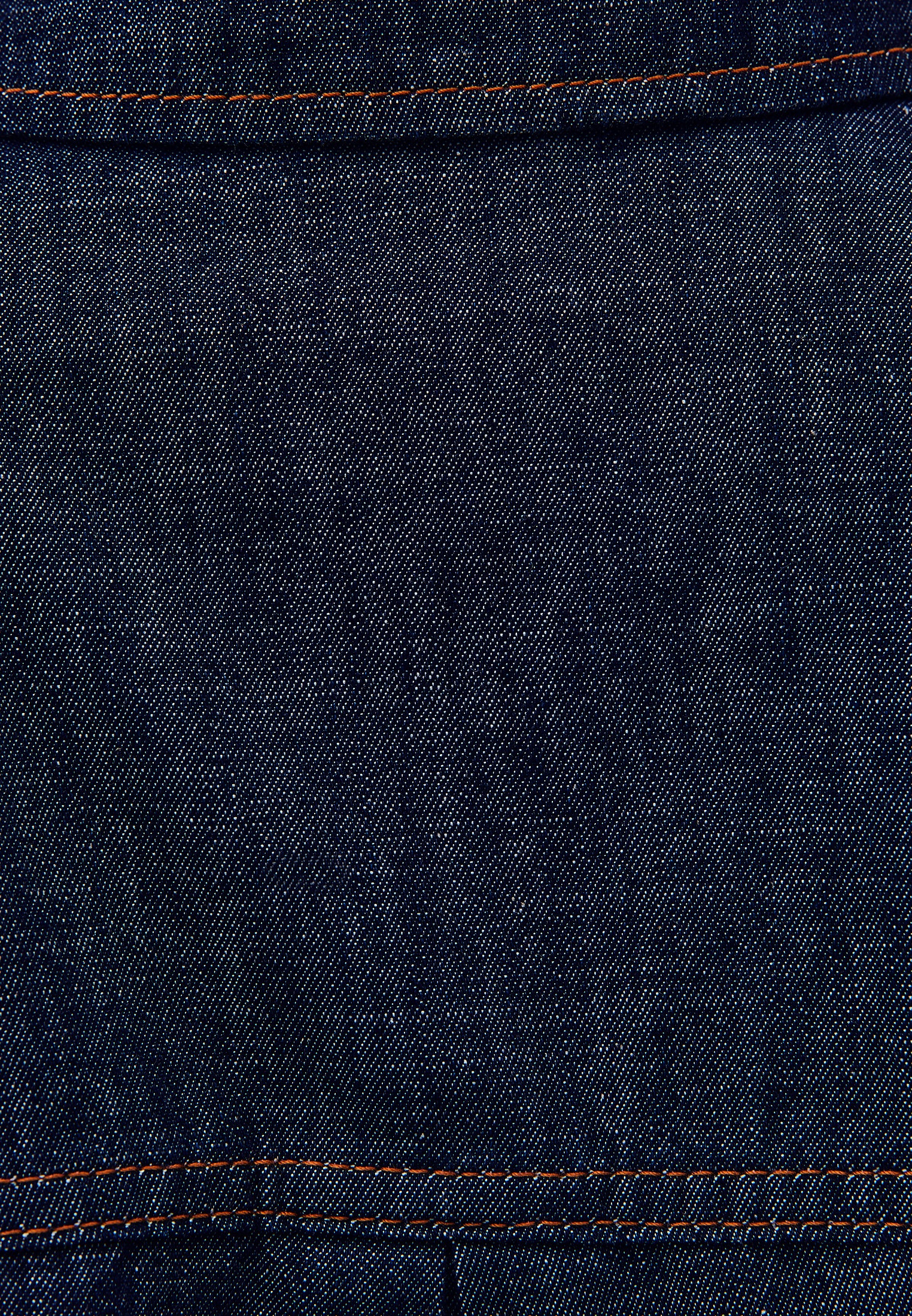 Oversize Shirt 3/4 Sleeve - DARK BLUE DENIM