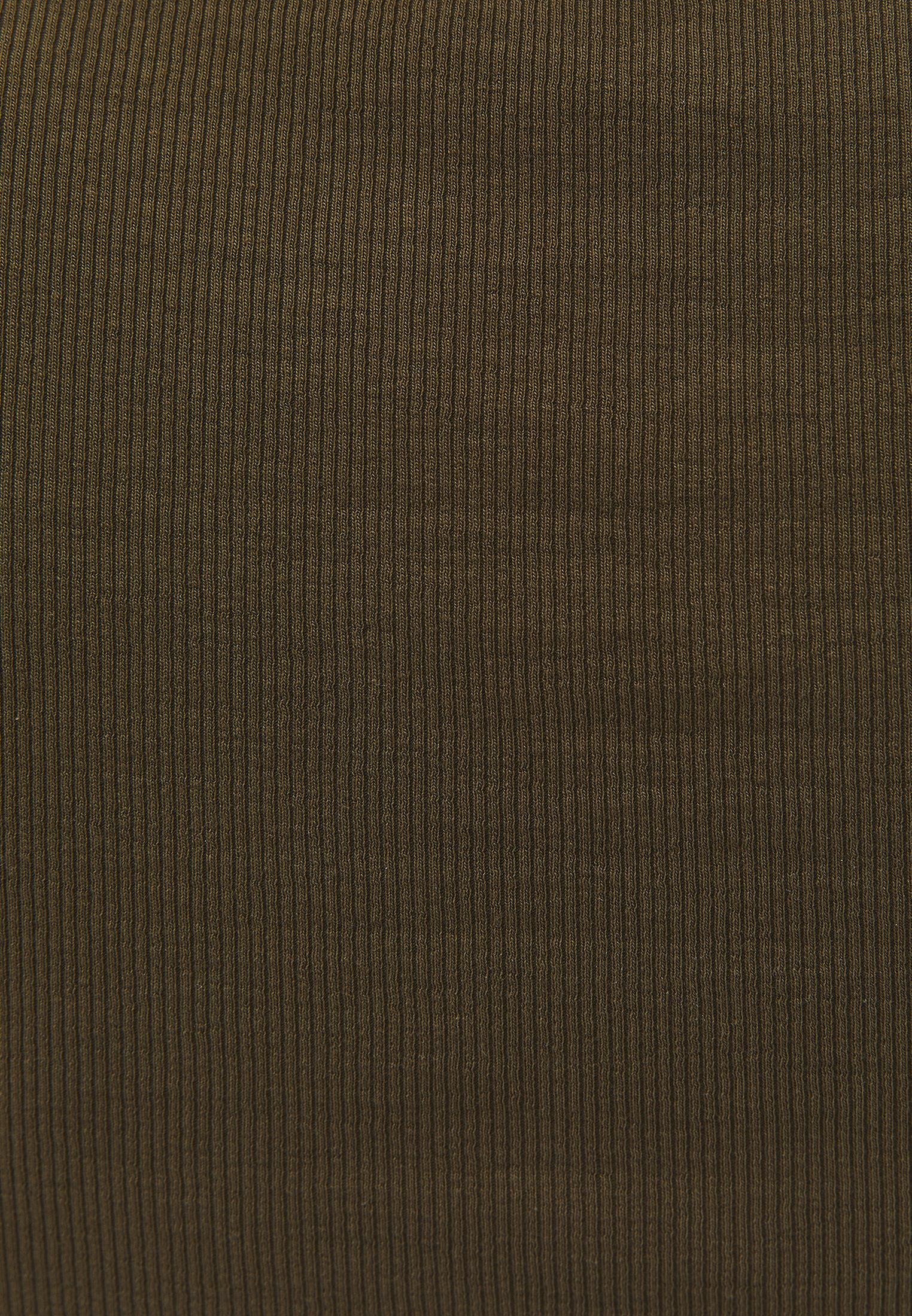 Square Neck Sleeveless Women's Tank Top - DARK OLIVE
