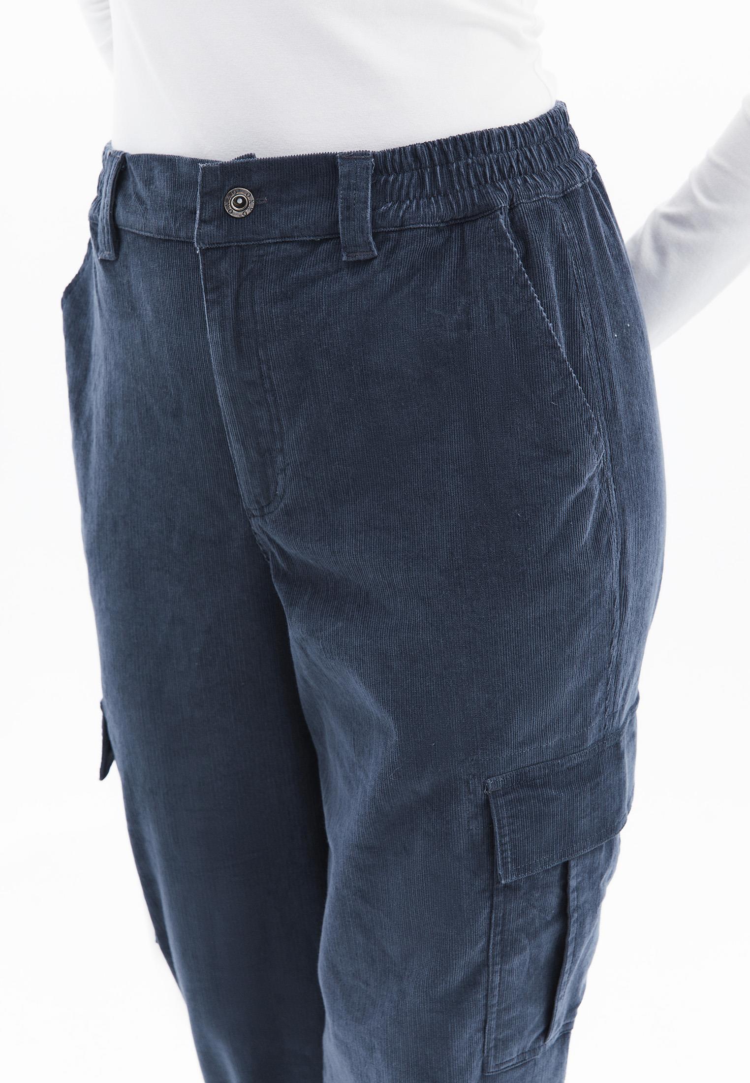 High Waist Jogger Cargo Pants - DARK SLATE