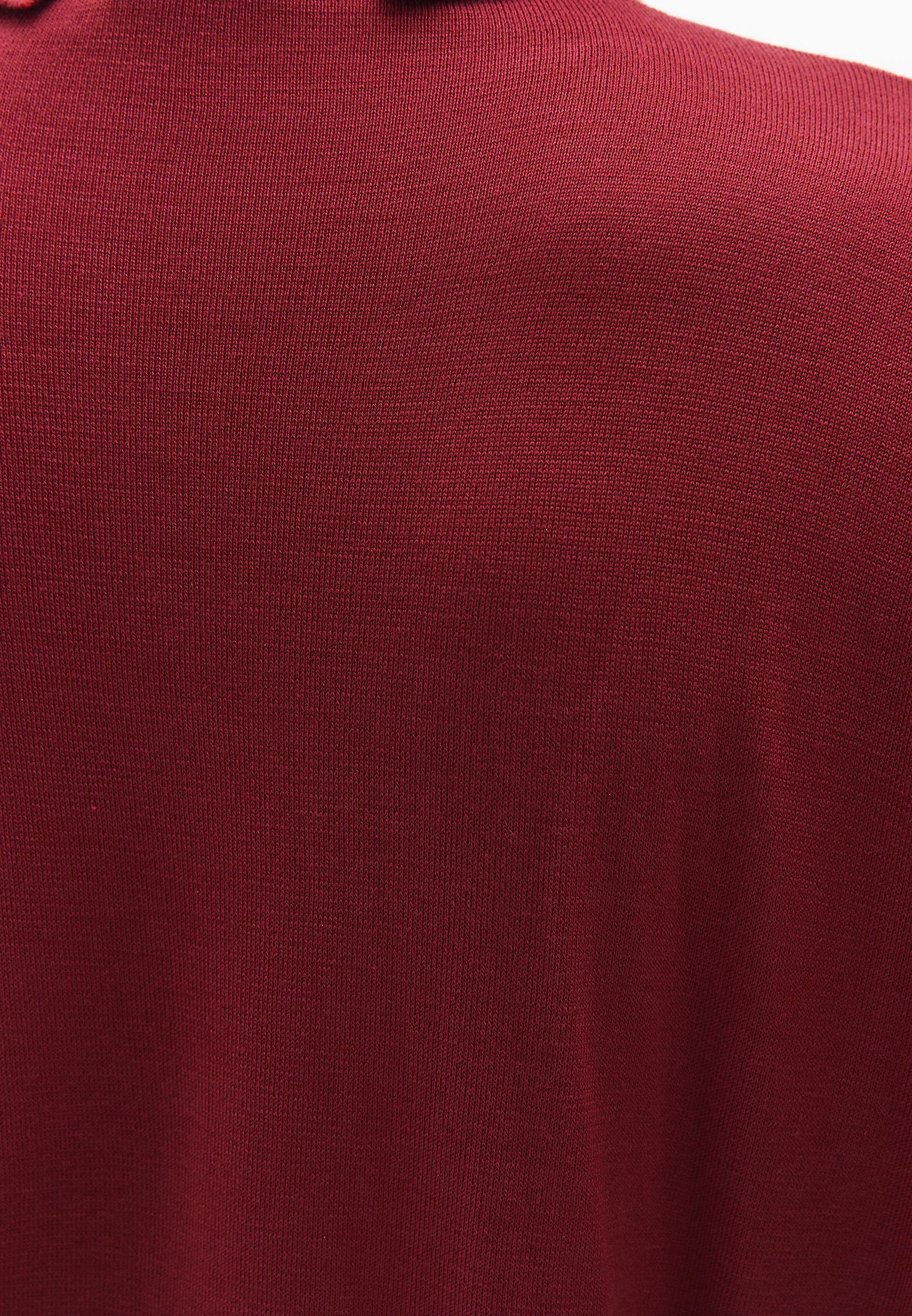 Turtleneck Long Sleeve Comfortable Knitwear - DEEP CLARET