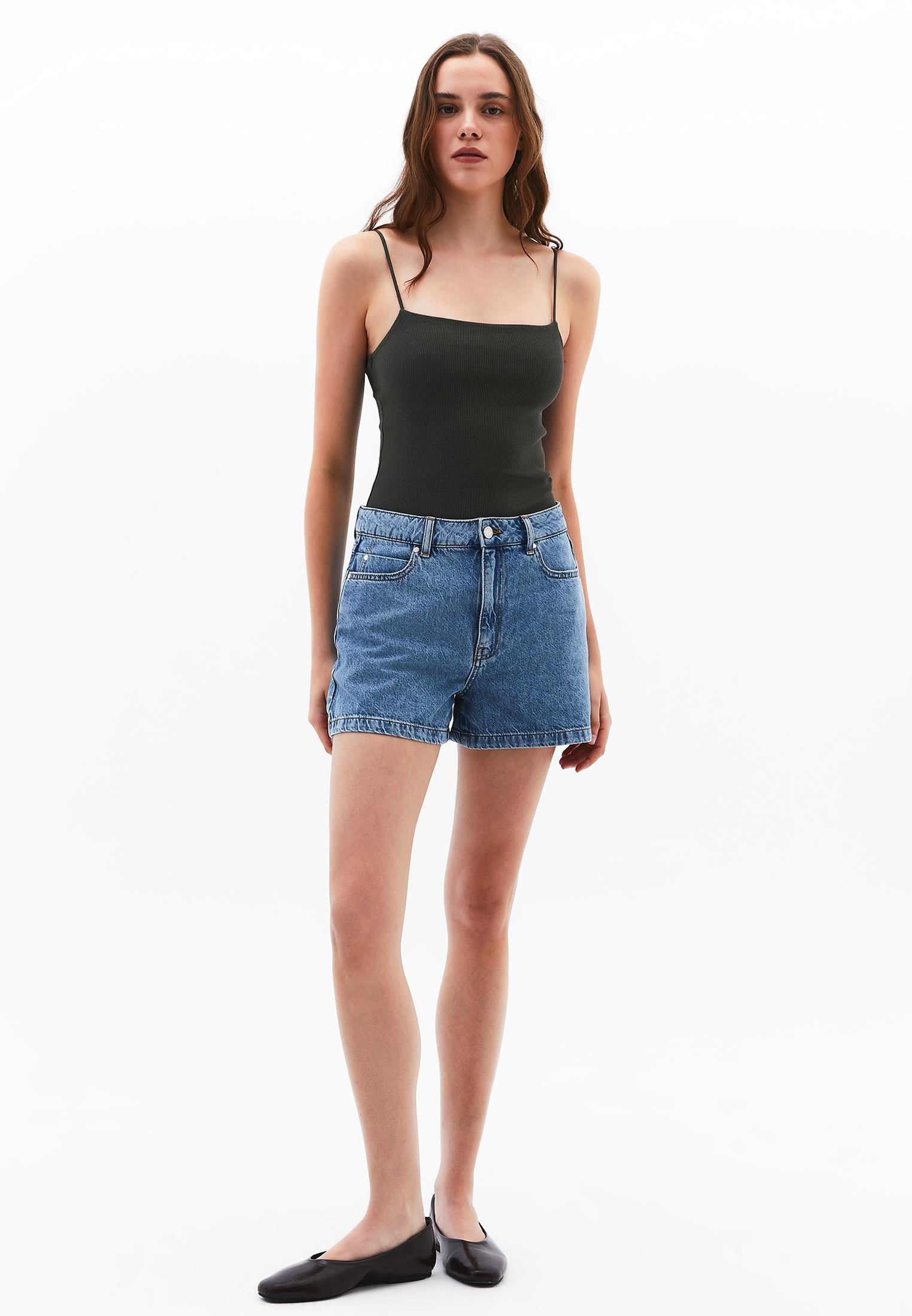 Wide Neck Tank Top - DEEP DEPTHS