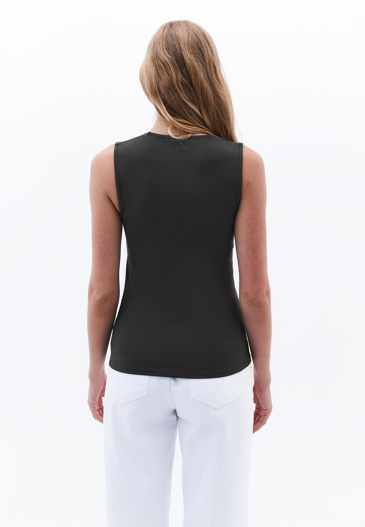 Square Neck Modal Tank Top - DEEP DEPTHS