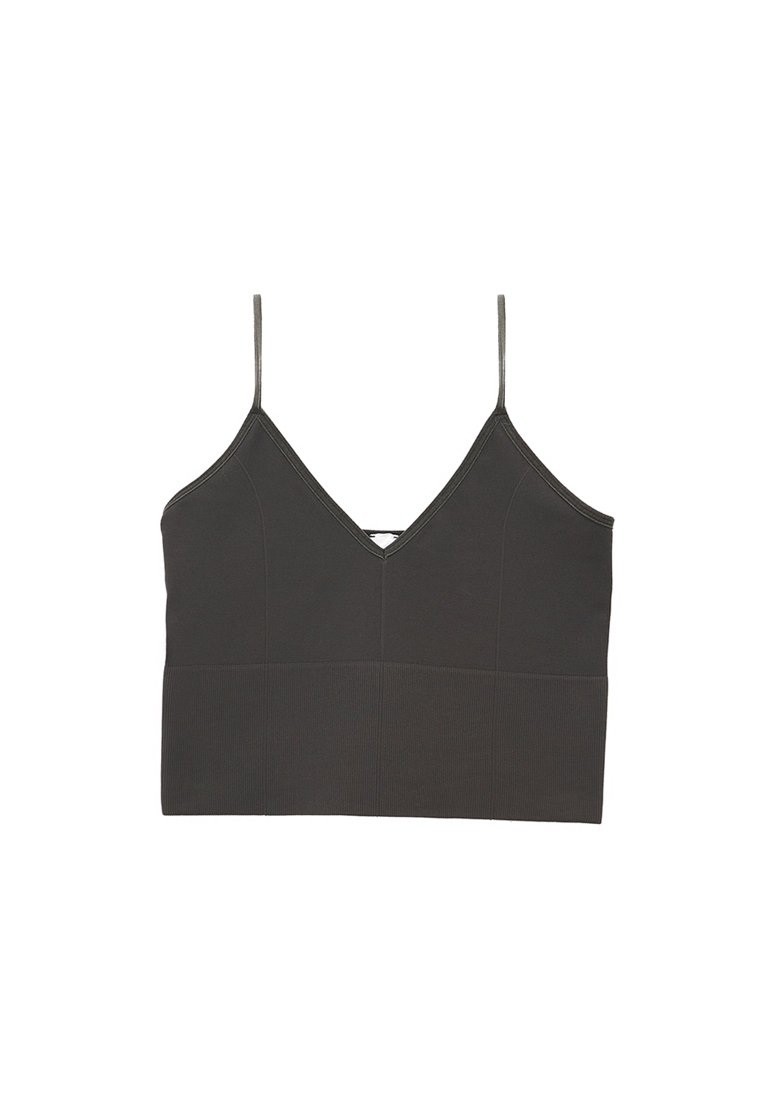 Seamless V Neck Tank Top - DEEP DEPTHS