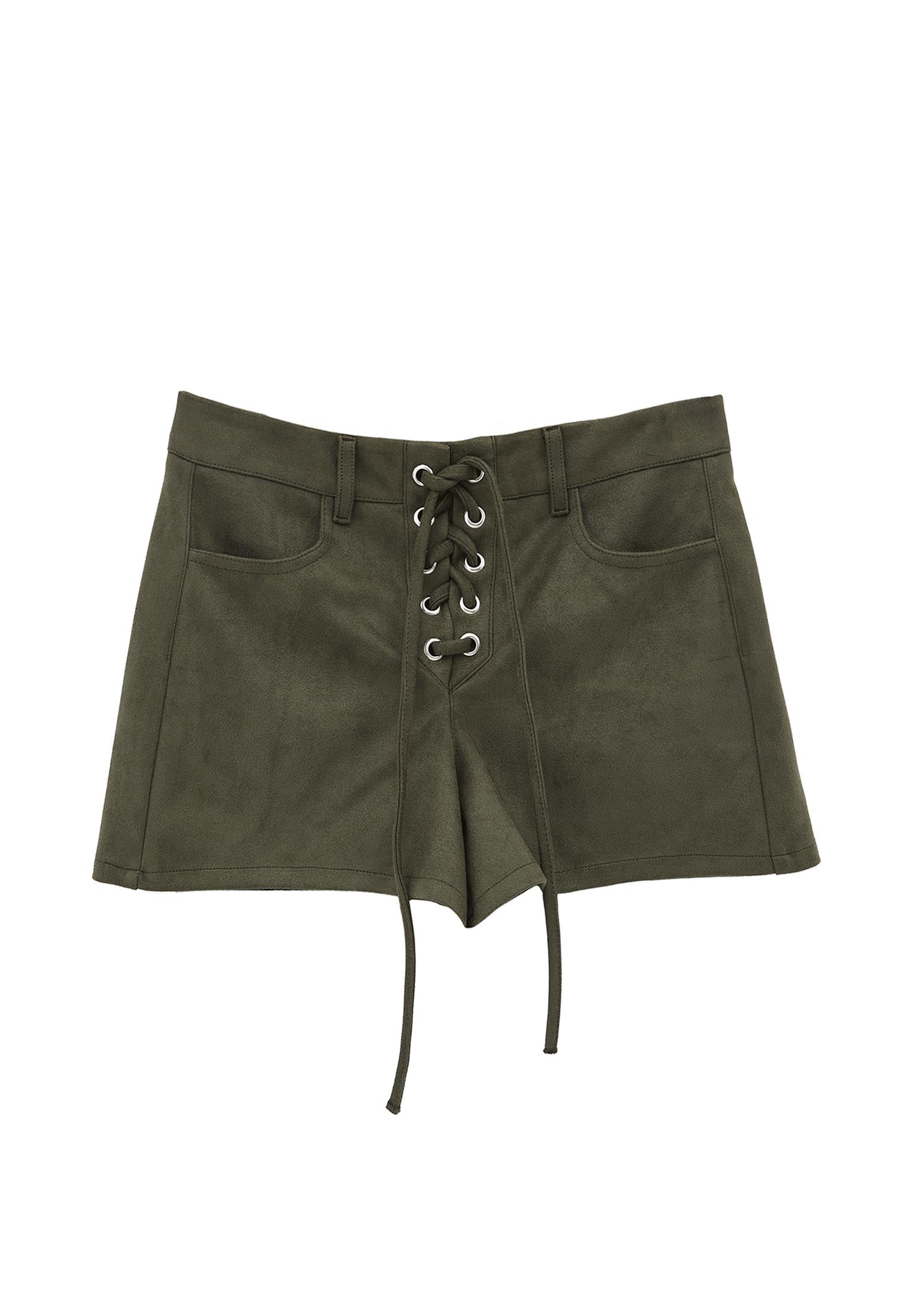 Tied Short Shorts - DEEP DEPTHS
