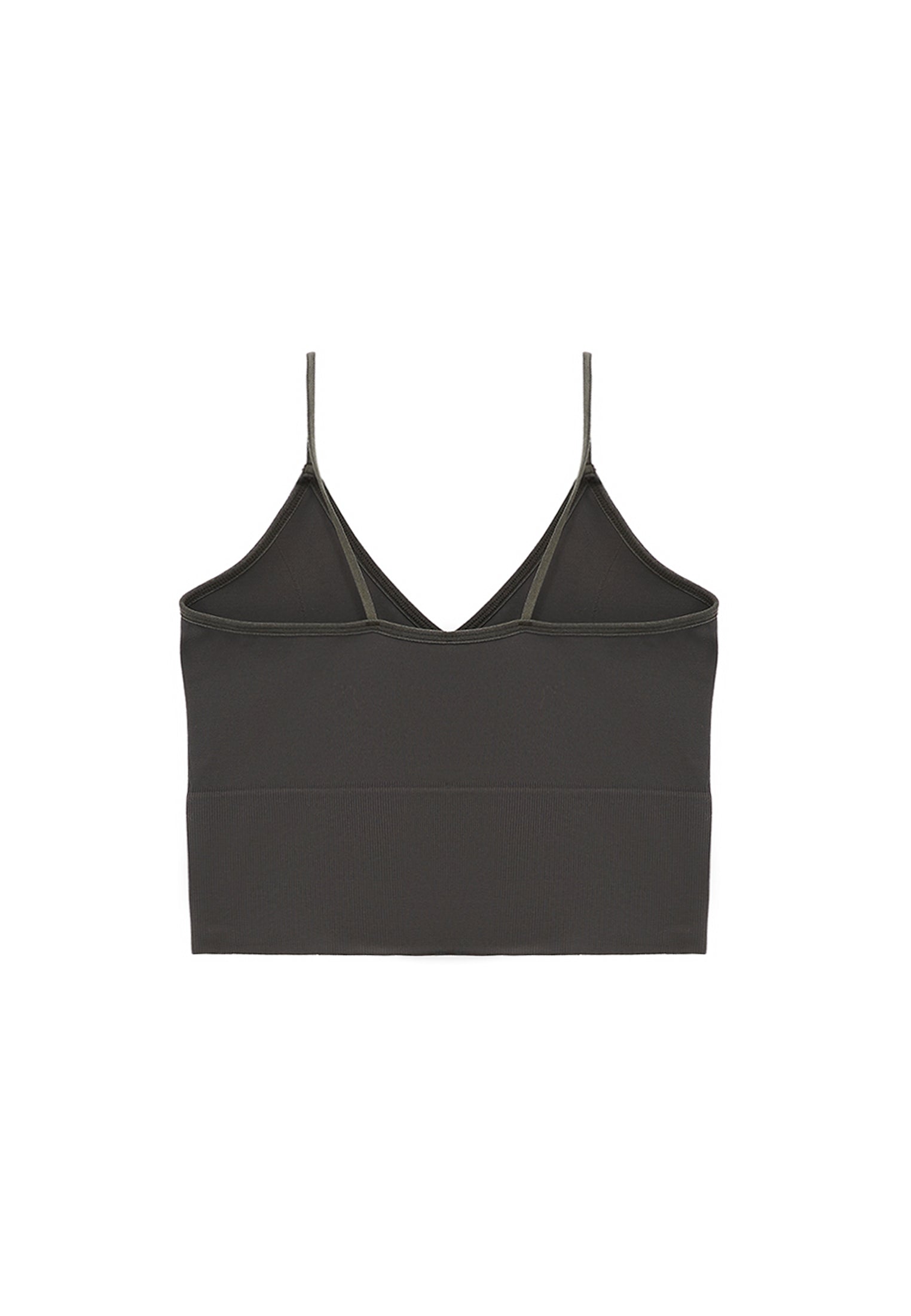 Seamless V Neck Tank Top - DEEP DEPTHS