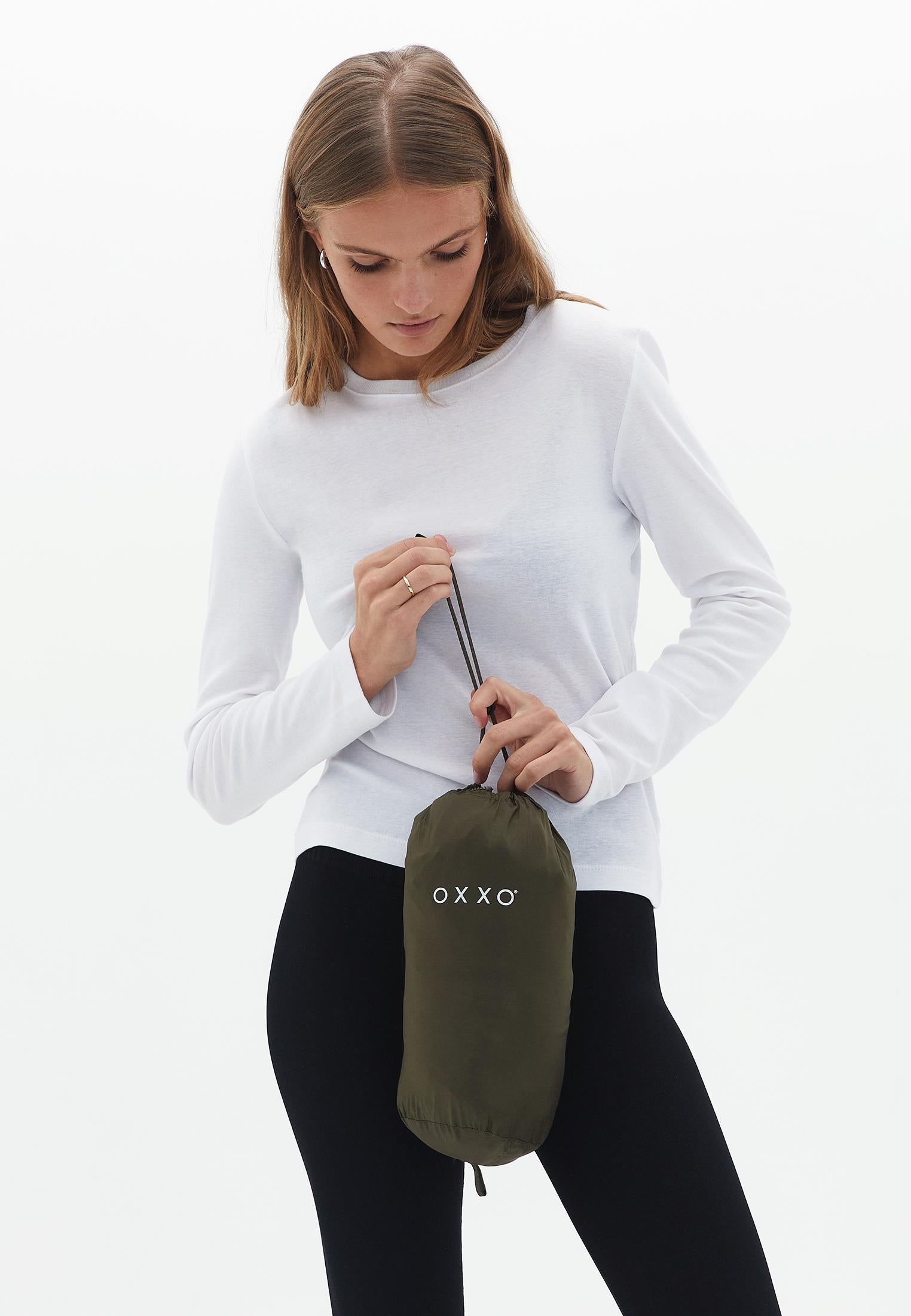 Raglan Sleeve And Hooded Long Sleeve Coat - DEEP DEPTHS