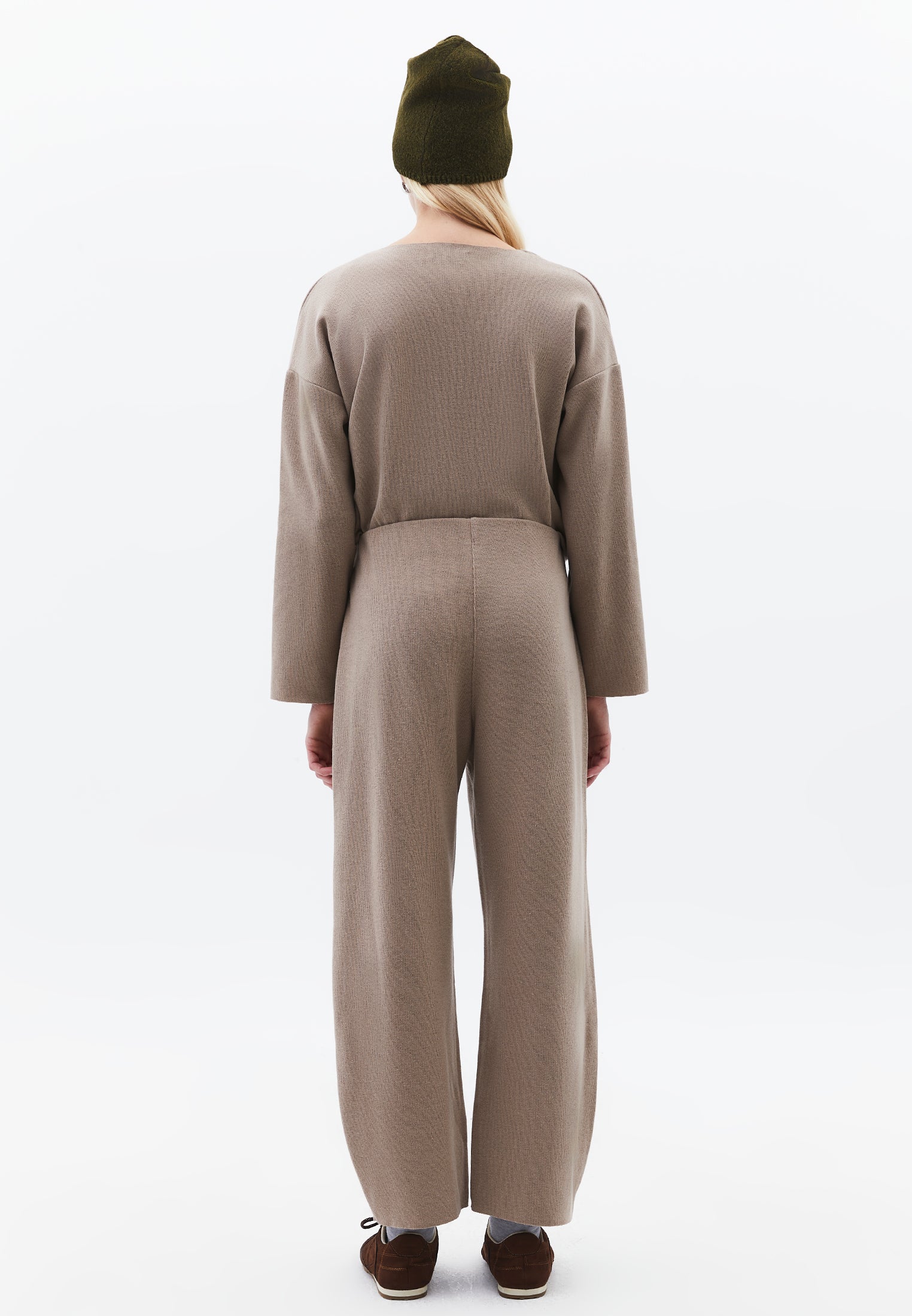 Regular Waist Straight Leg Pants - DESERT TAUPE