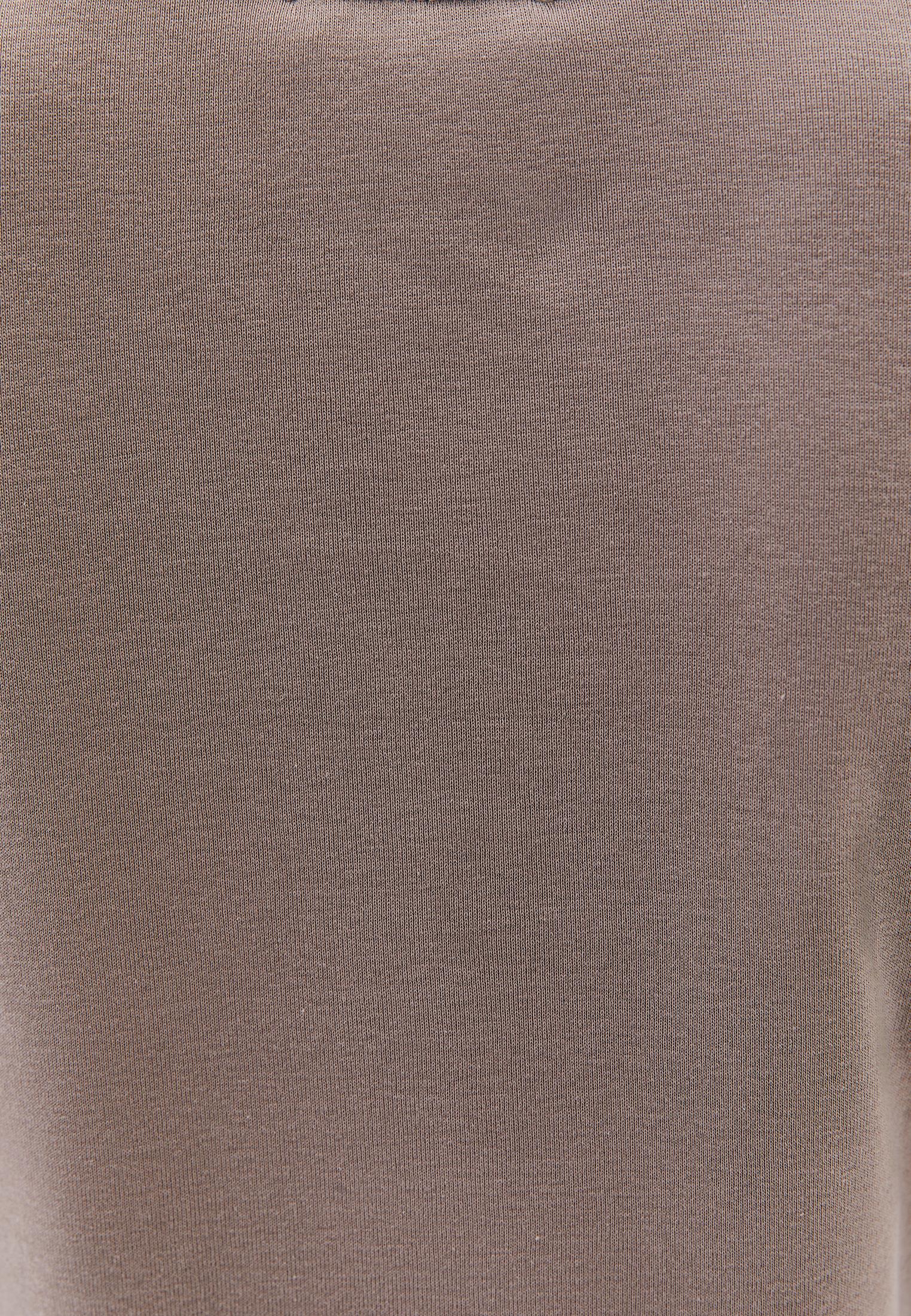Cotton T-Shirt With Crew Neck - DESERT TAUPE