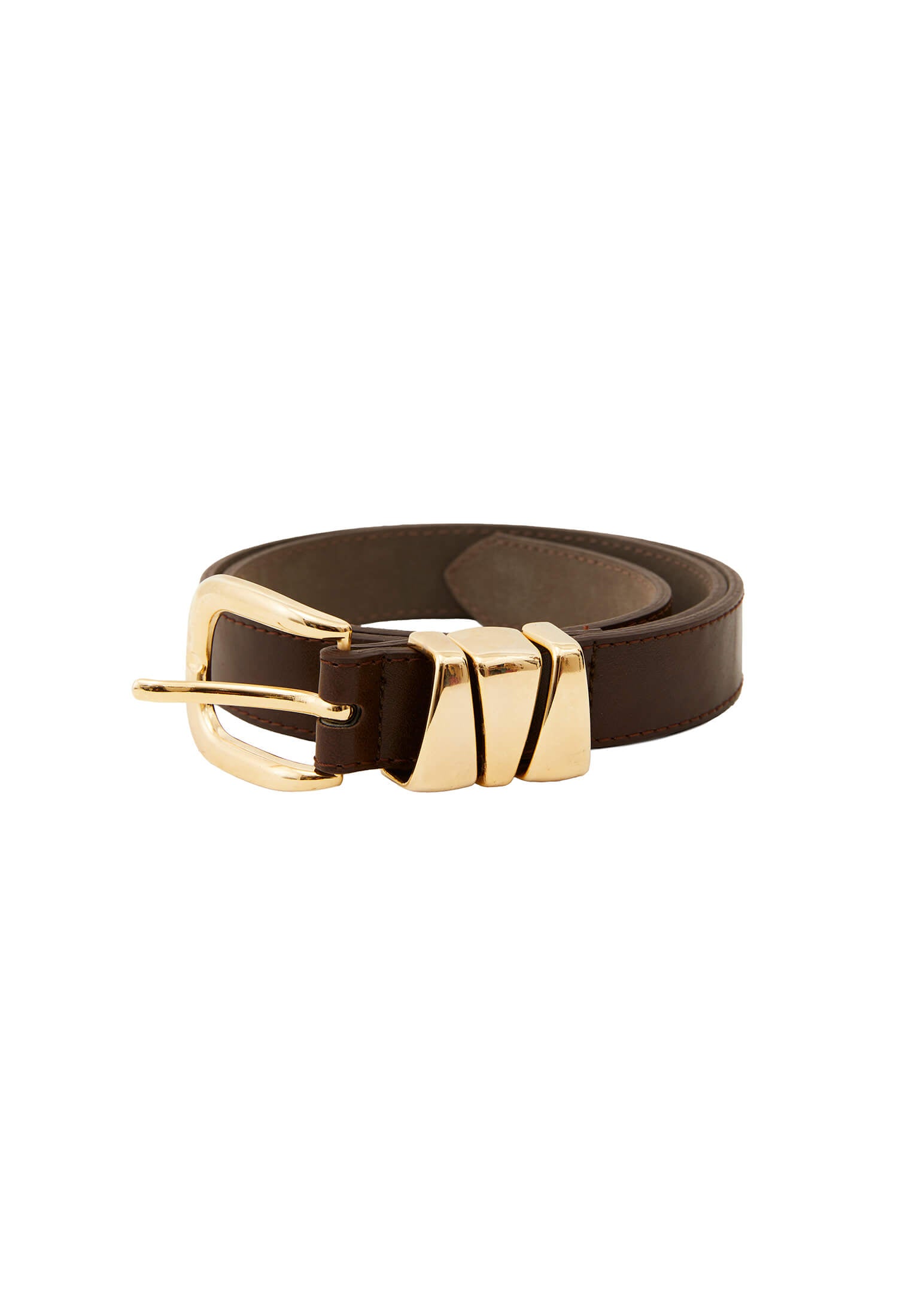 Modern Women Belt - DOWNTOWN BROWN