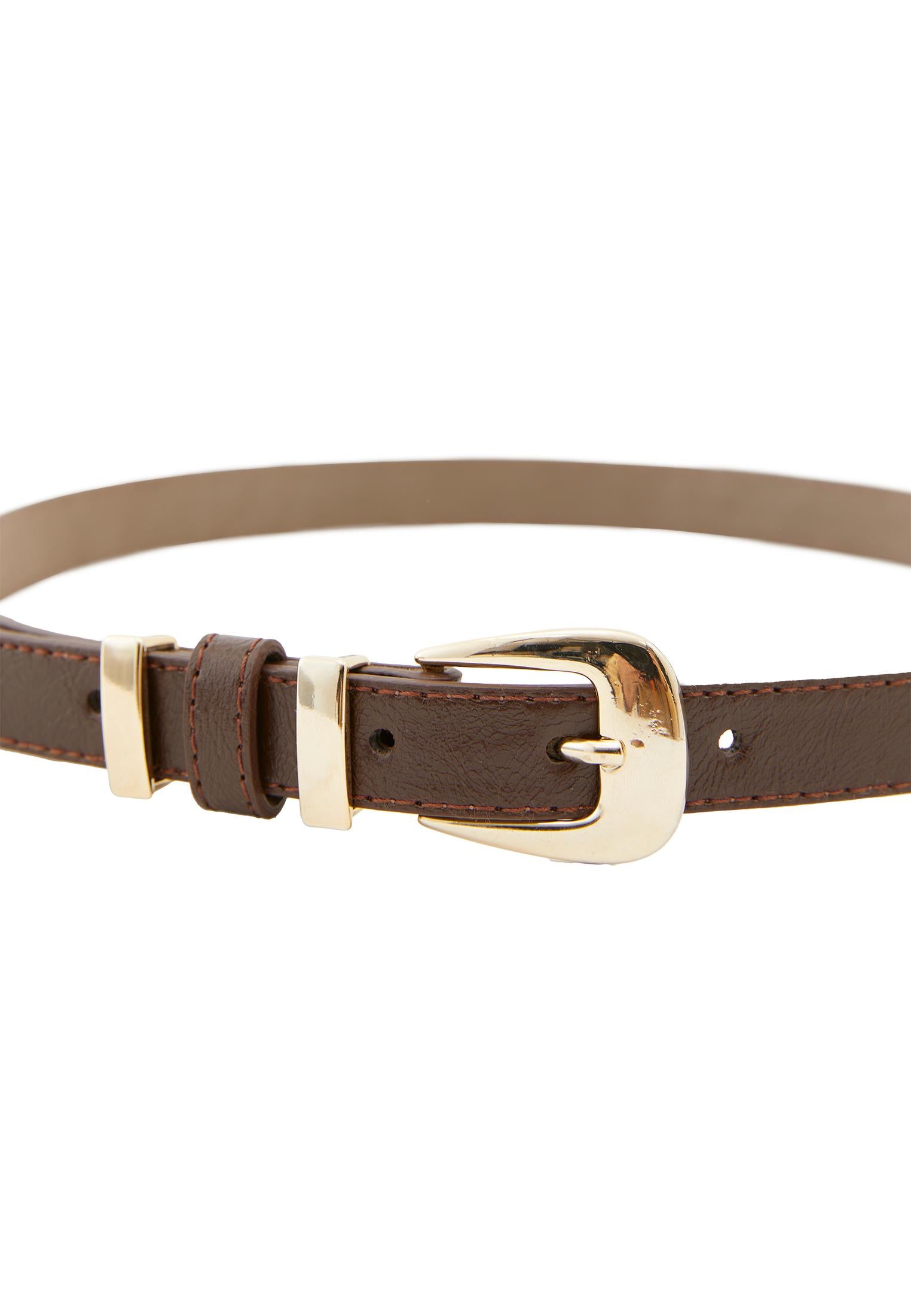 Belt - DOWNTOWN BROWN