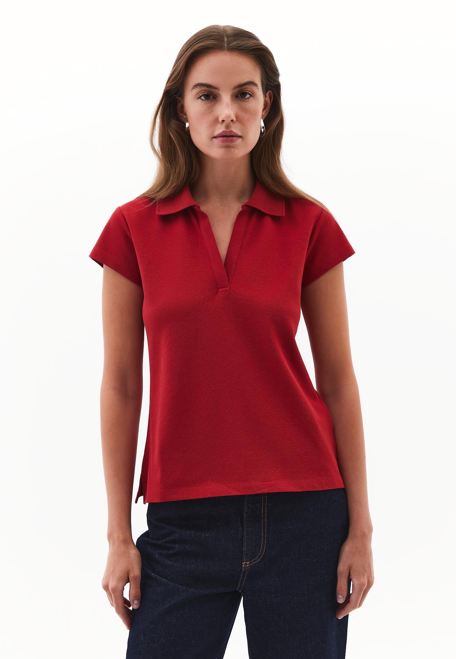 Polo Collar Short Sleeve Standard T-Shirt - EMBOLDENED