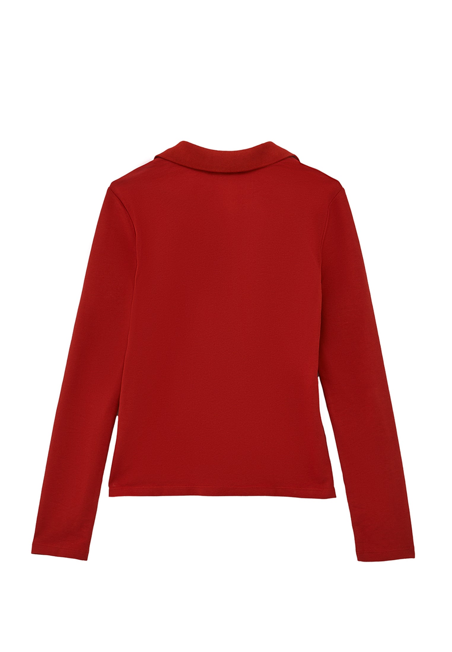 Standard Polo Collar T-Shirt With Slit Detail - EMBOLDENED