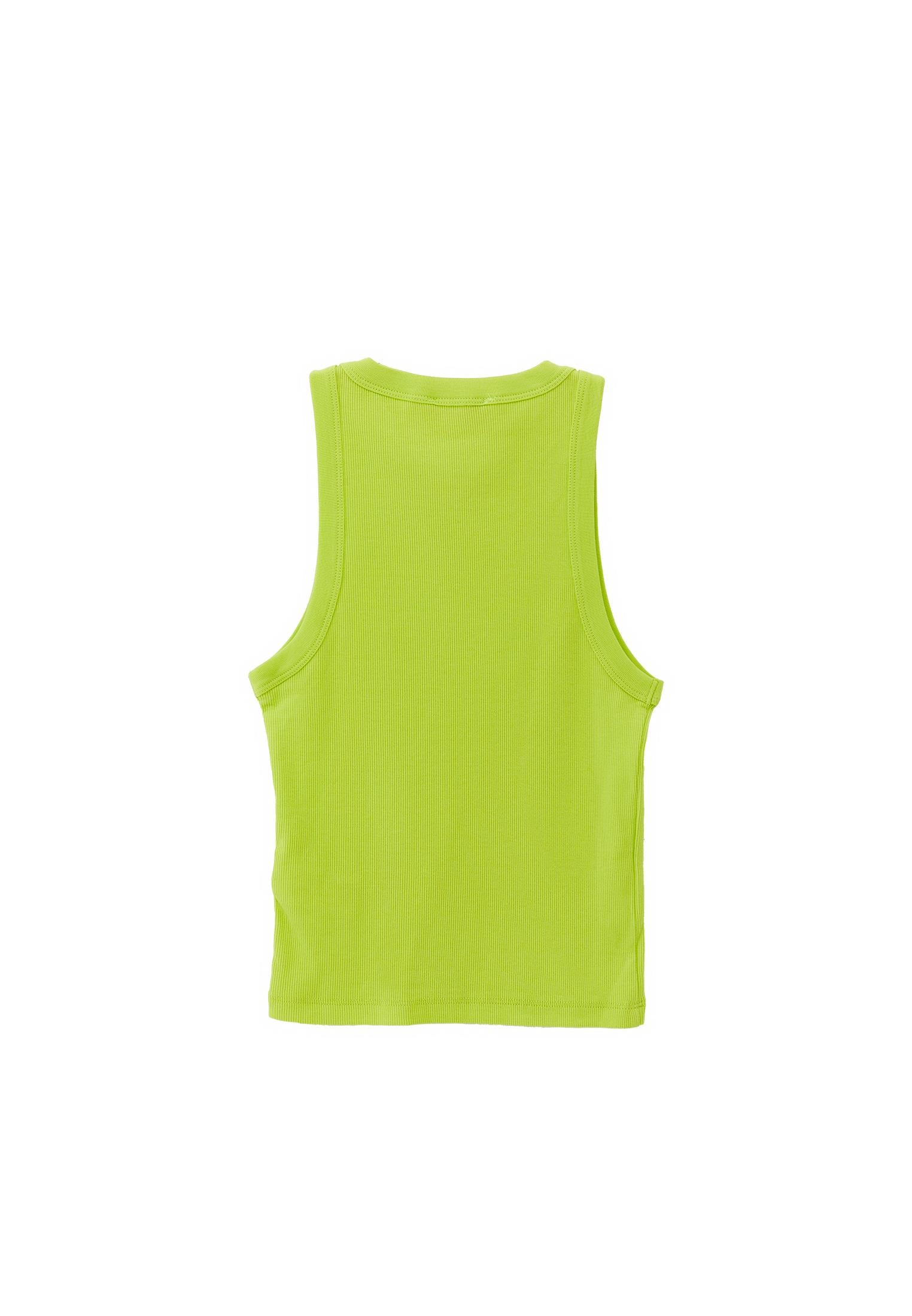 Halter Neck Sleeveless Tank - EVENING PRIMROSE