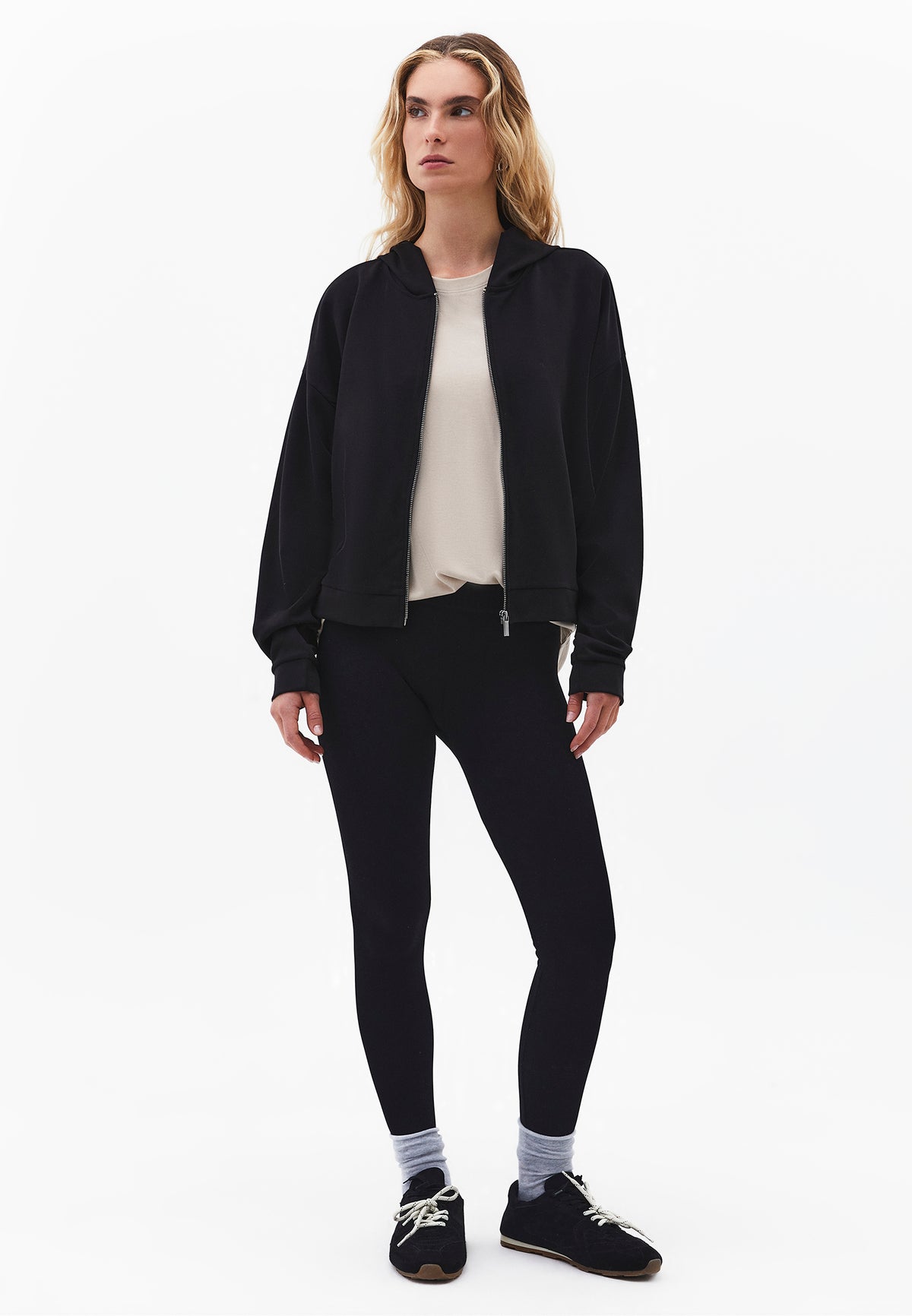 Oversize Modal Tunic - FEATHER GRAY