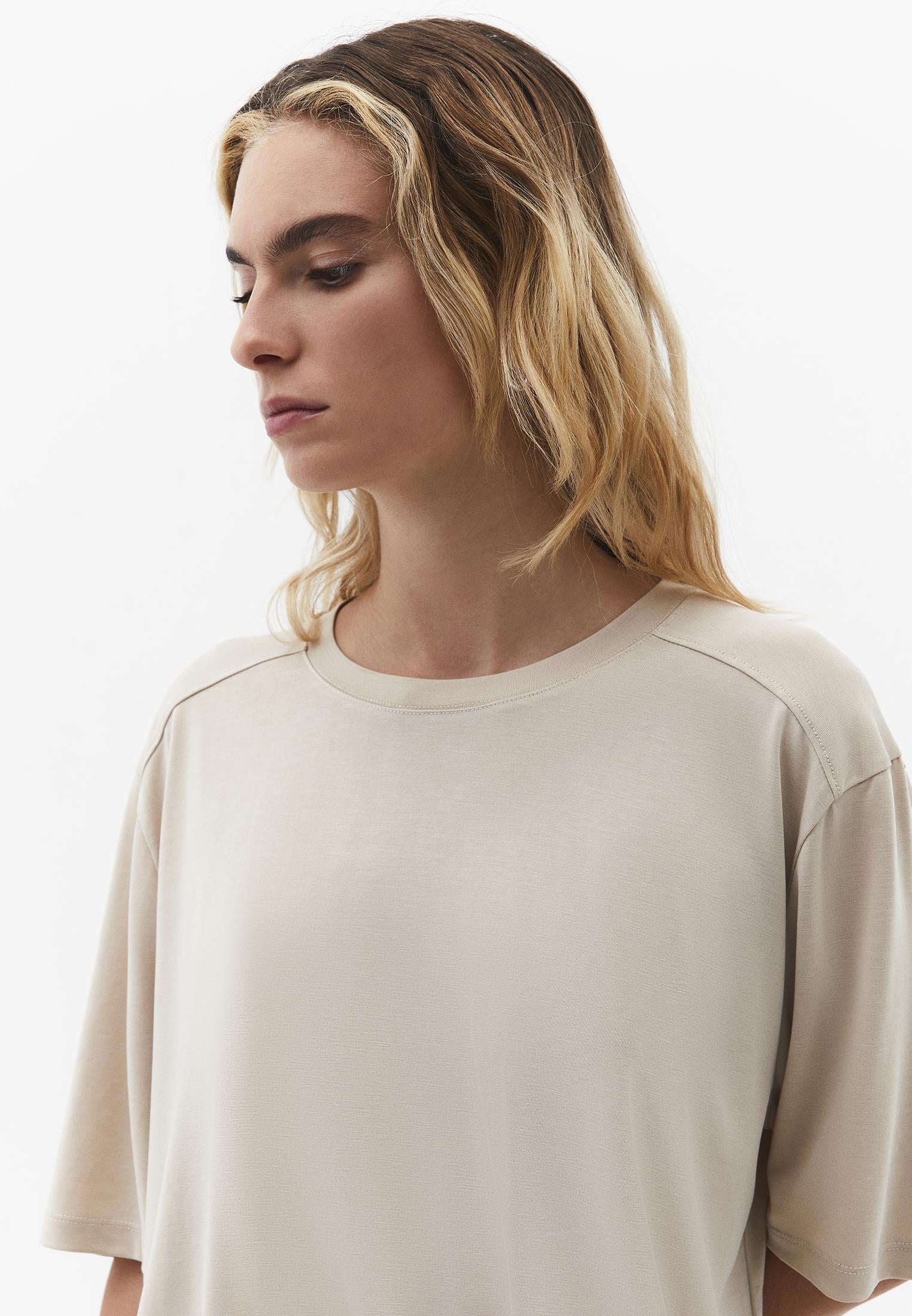 Oversize Modal Tunic - FEATHER GRAY
