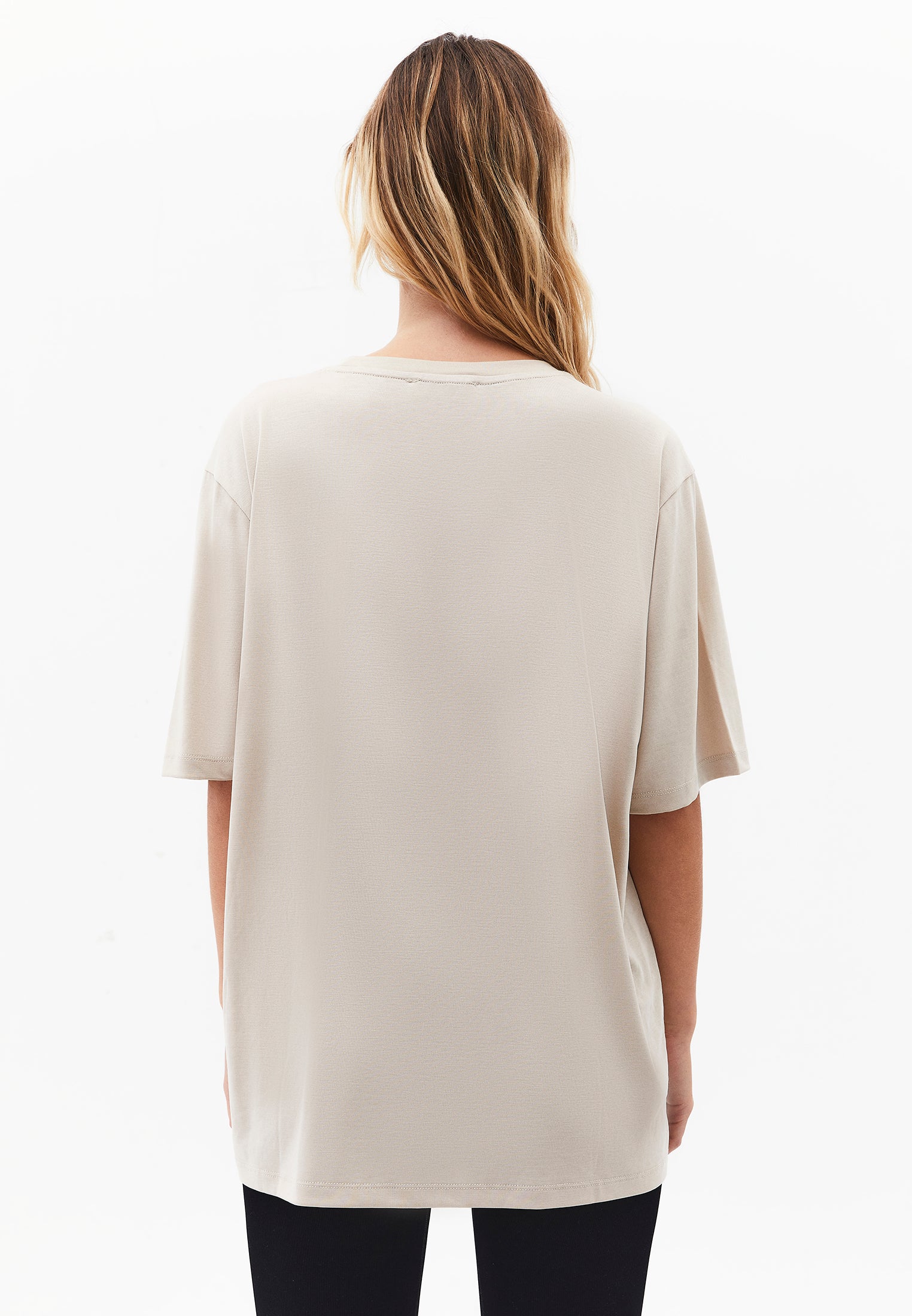 Oversize Modal Tunic - FEATHER GRAY