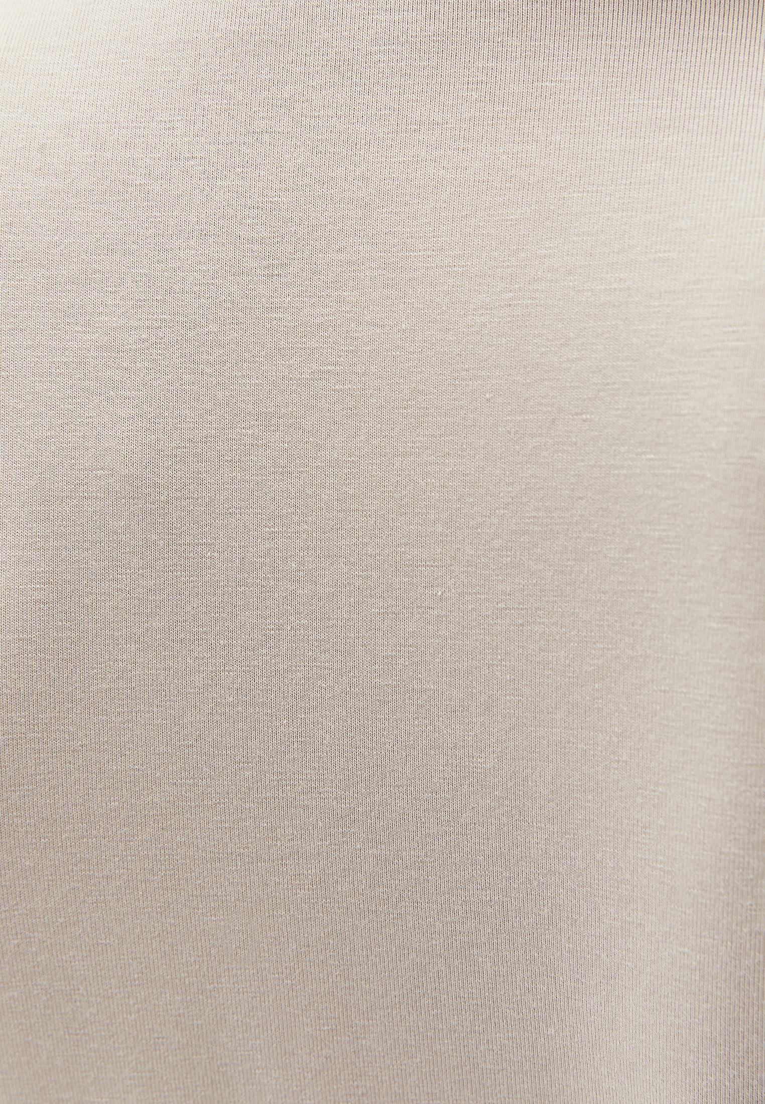 Square Neck Modal T-Shirt - FEATHER GRAY