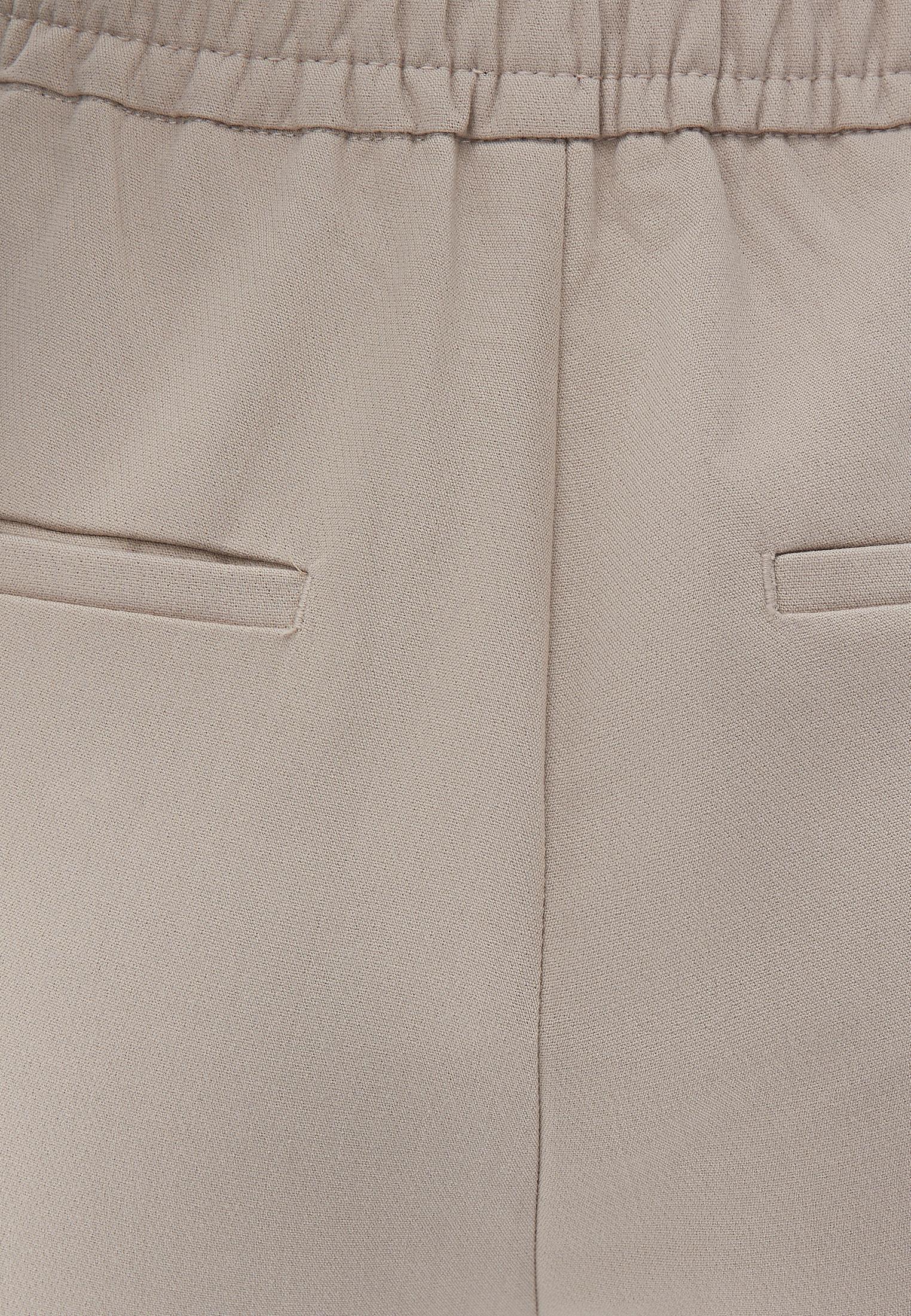 High Waist Carrot Pants With Pocket Detail - FEATHER GRAY