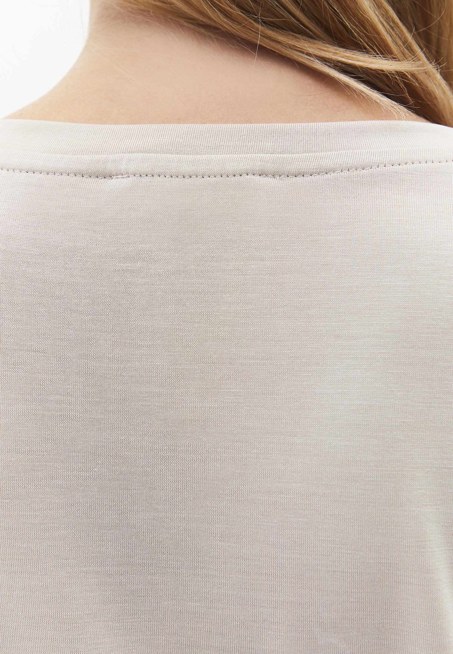 V Neck T-Shirt - FEATHER GRAY