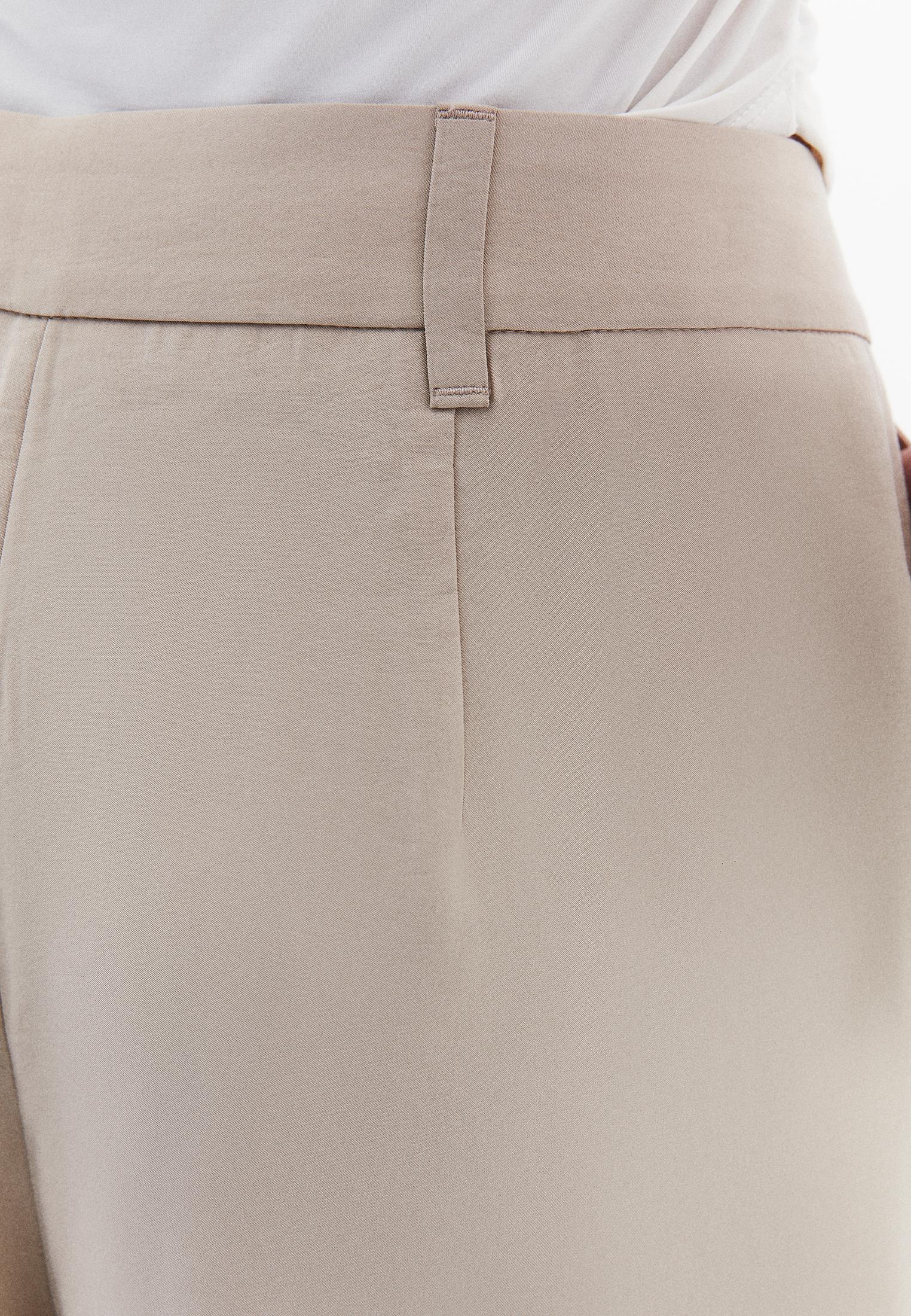 Pleated Culotte Pants - FEATHER GRAY