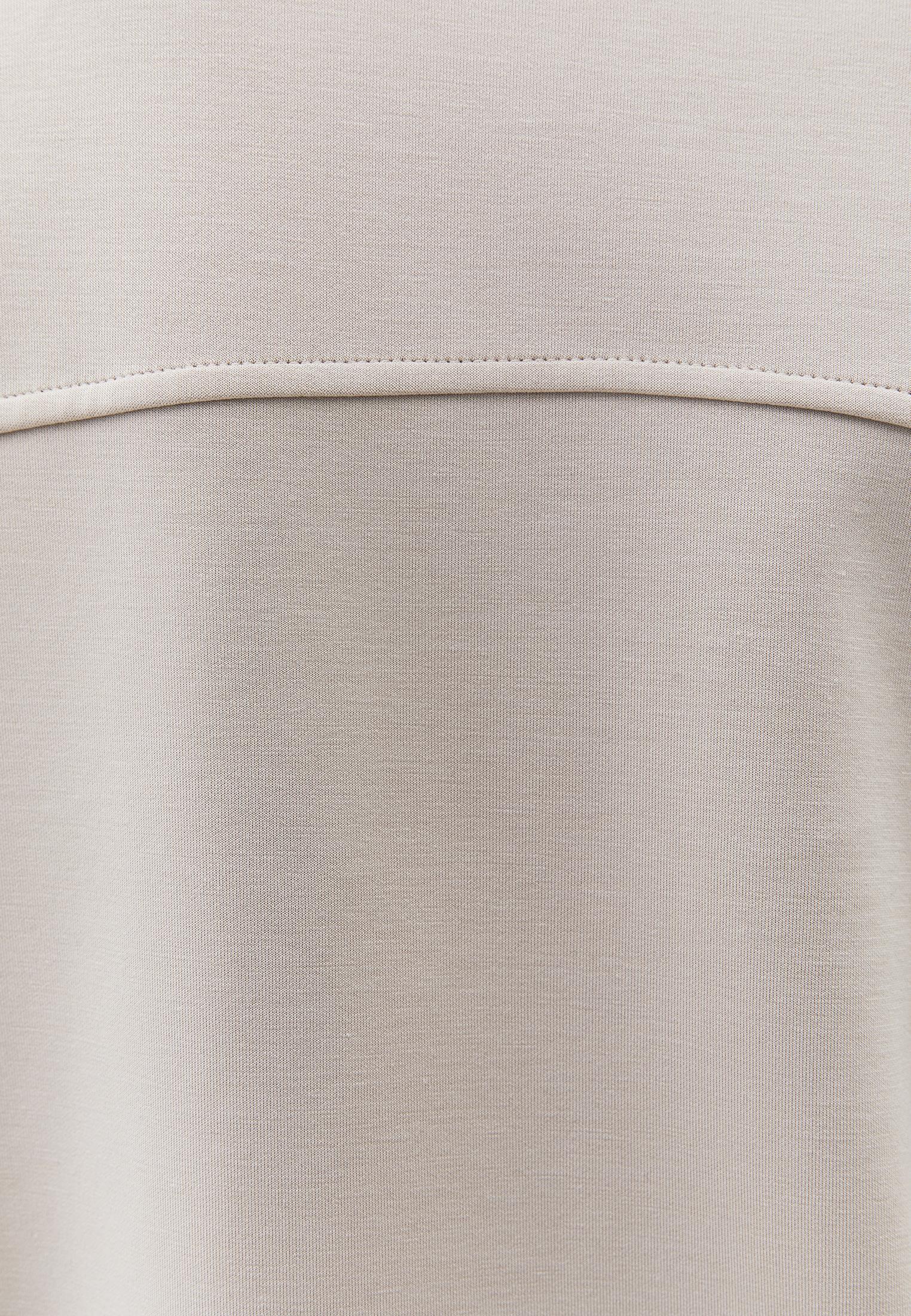 Crew Neck Long Sleeve Sweatshirt - FEATHER GRAY