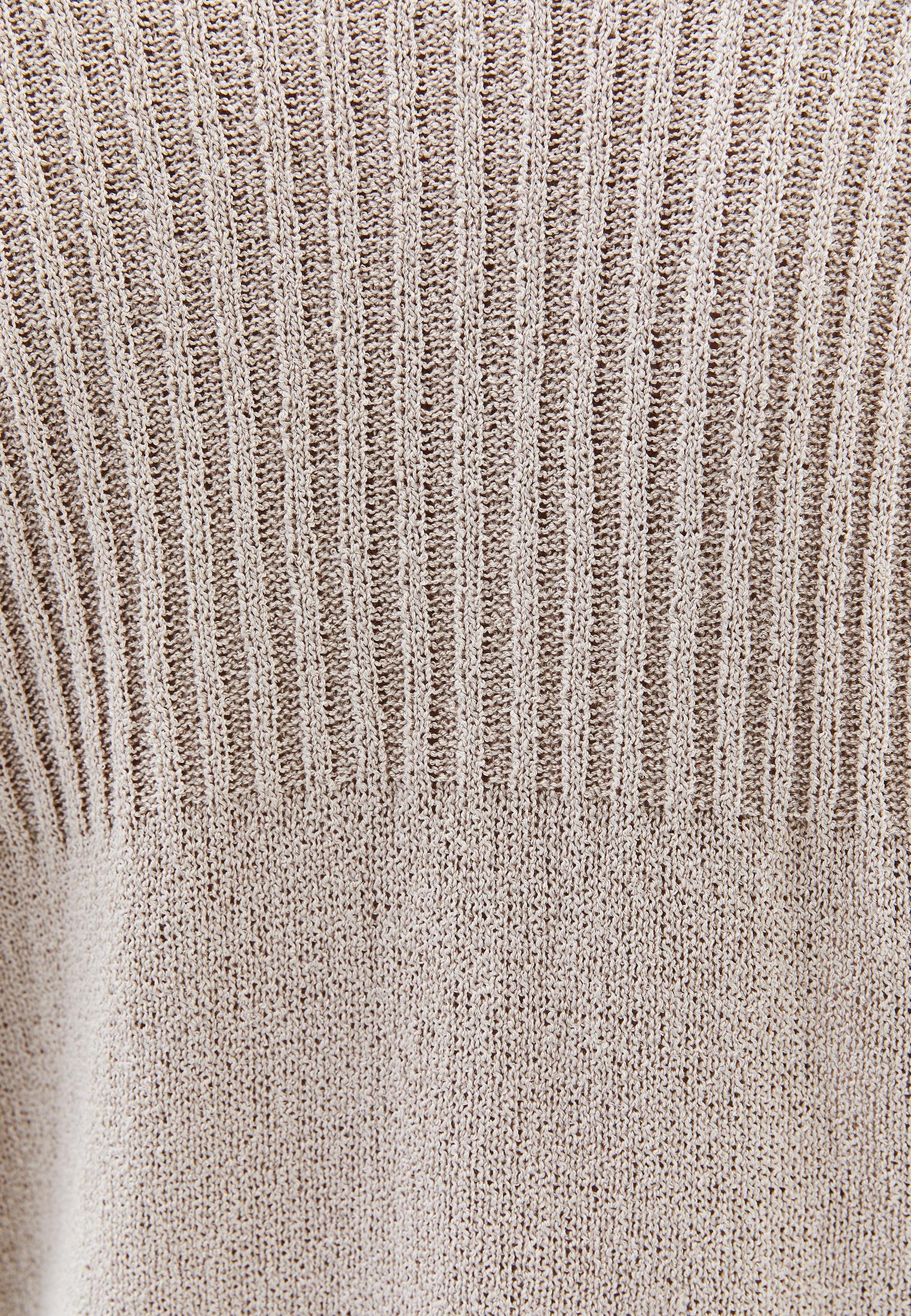 V Neck Standard Sweater - FEATHER GRAY