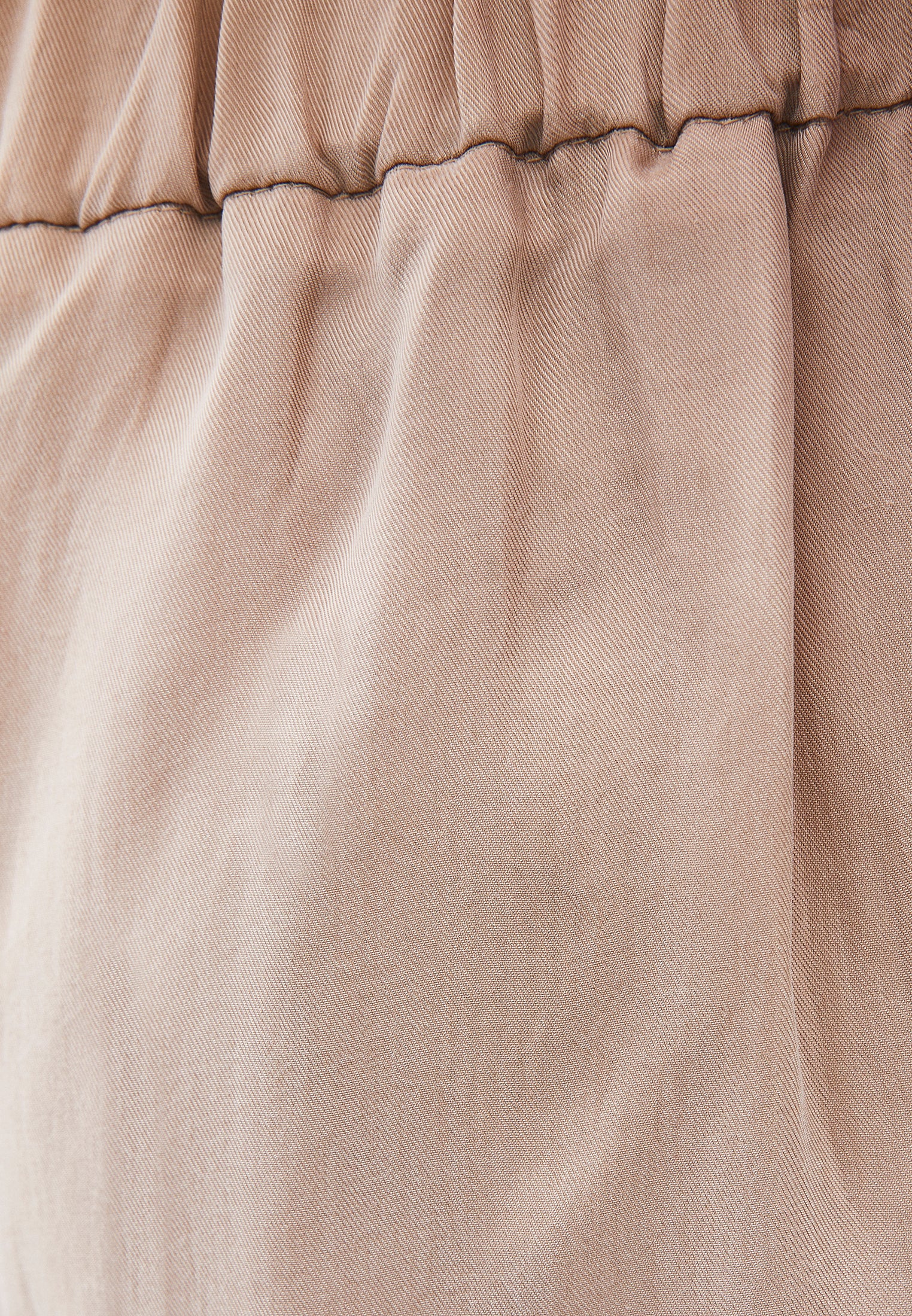 Wide Leg High Waist Trousers with Pleat Details - FEATHER GRAY