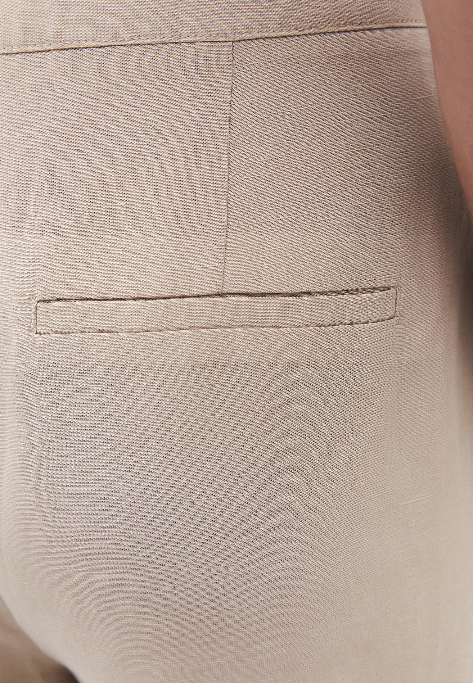 Belted High Waist Wide Leg Pants - FEATHER GRAY
