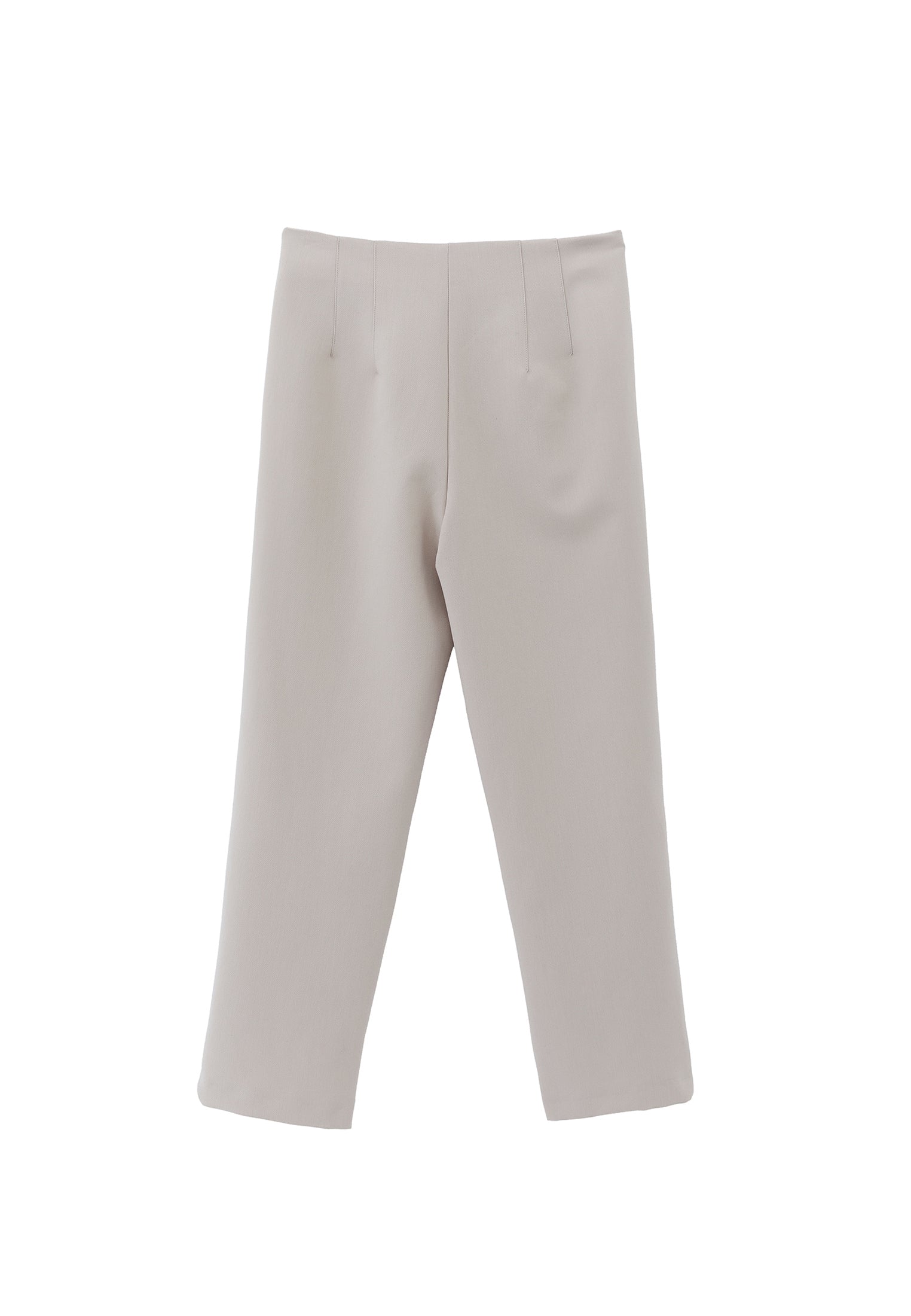 Ultra High Waist Carrot Pants - FEATHER GRAY
