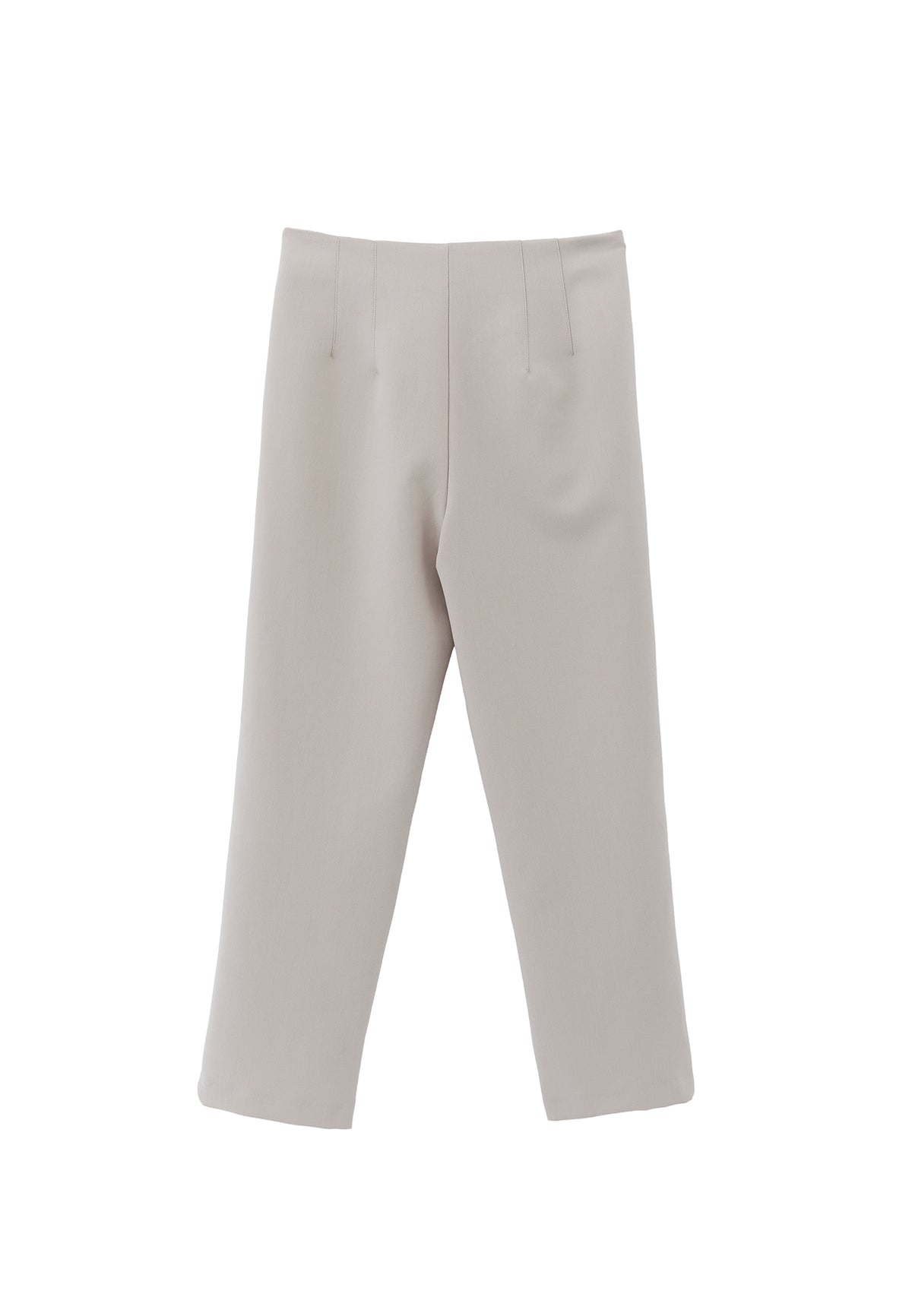 Ultra High Waist Carrot Pants - FEATHER GRAY