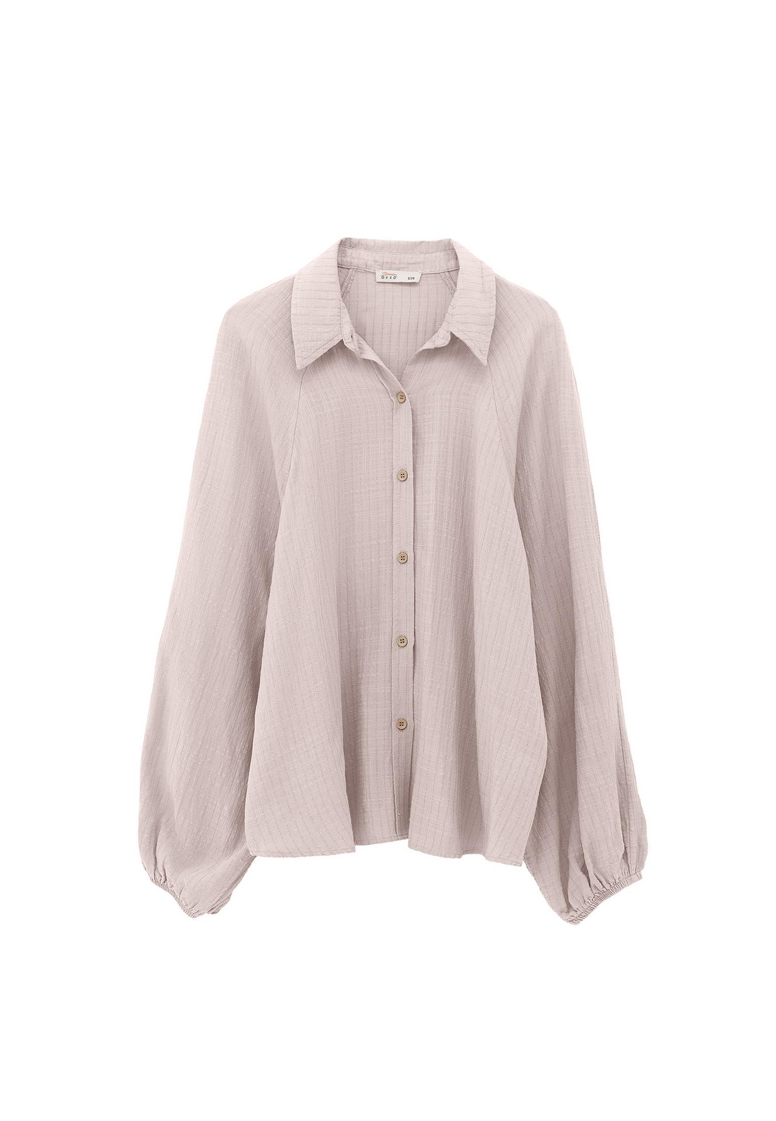 Oversize Shirt - FEATHER GRAY