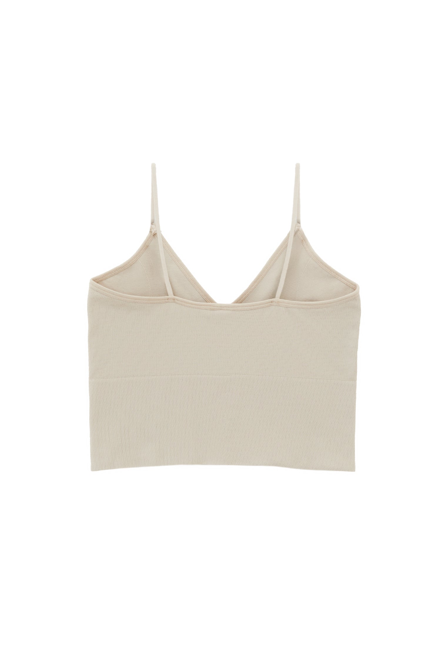V Neck Tank Top - FEATHER GRAY