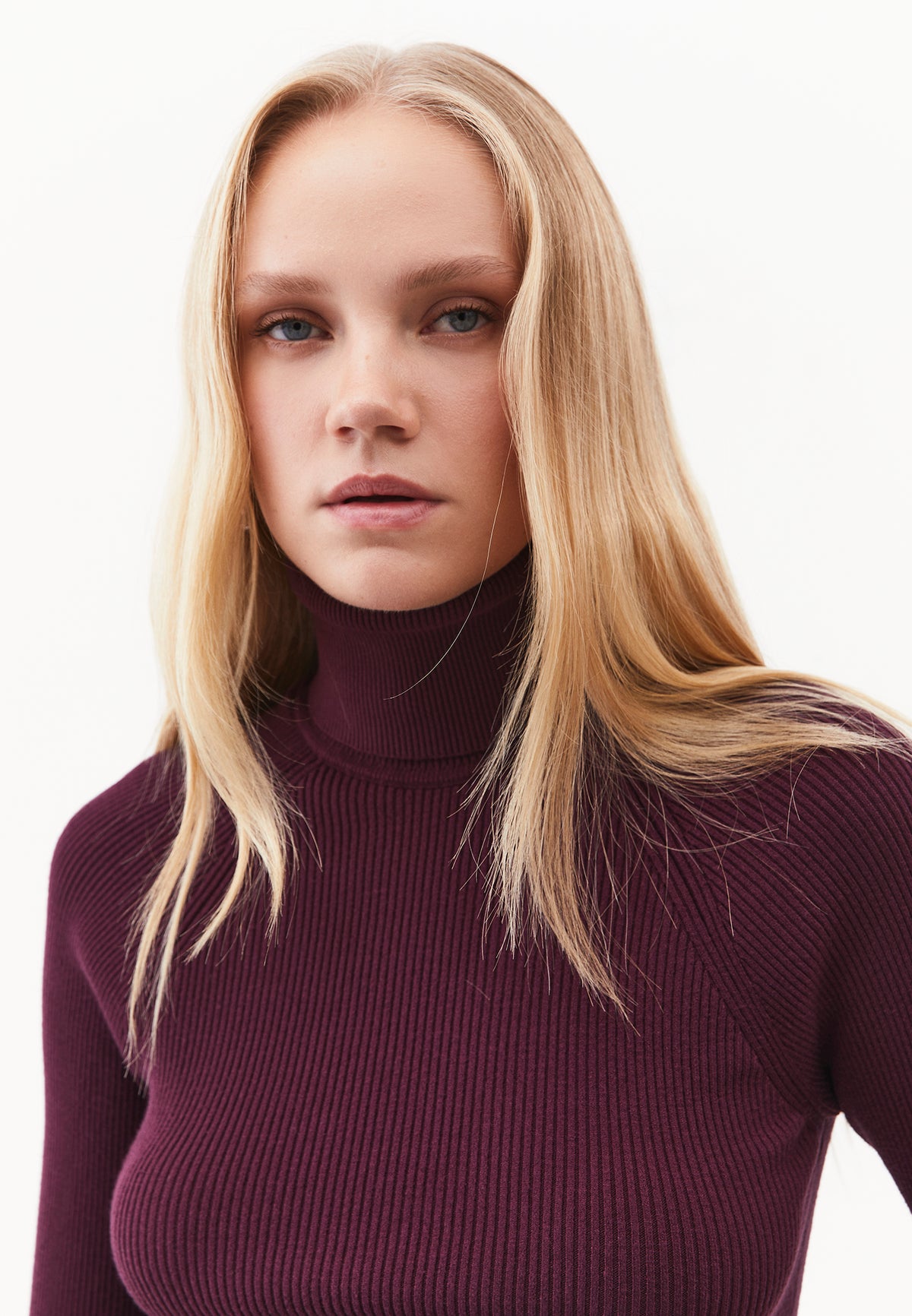 Turtleneck Raglan Sleeve Knitwear - FIG