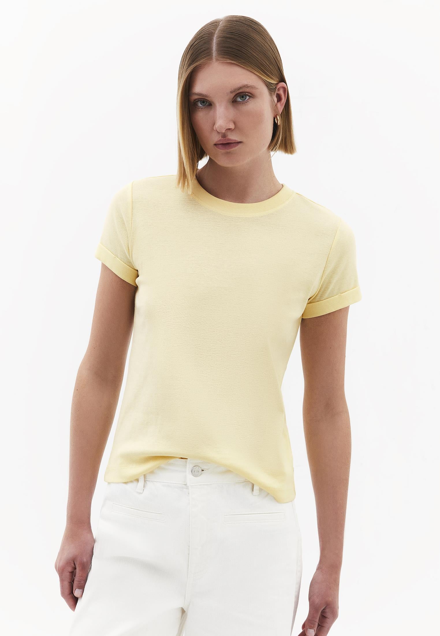 Crew Neck Short Sleeve T-Shirt - FLAN