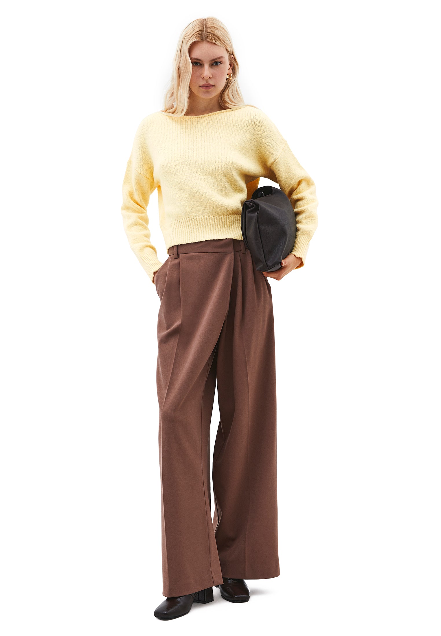 Boat Neck Sweater - FLAN