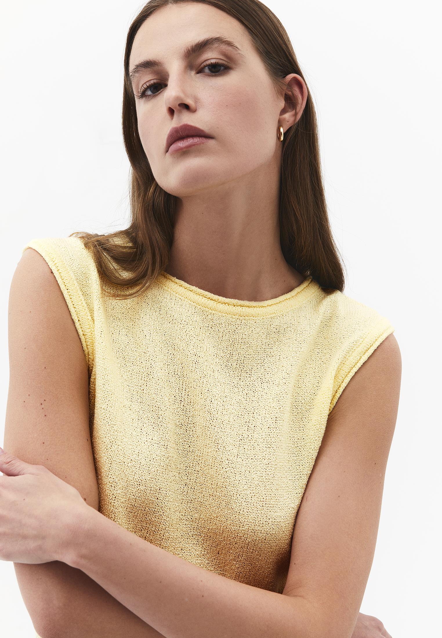 Asymmetric Tunic Knit Tank - FLAN