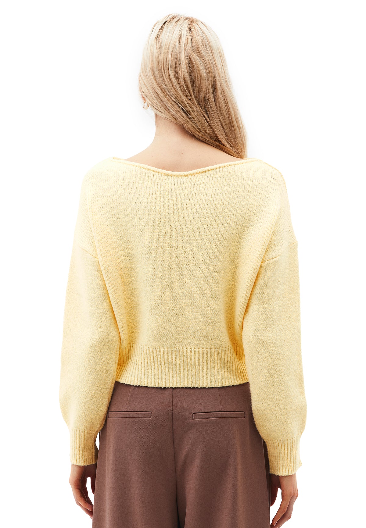 Boat Neck Sweater - FLAN